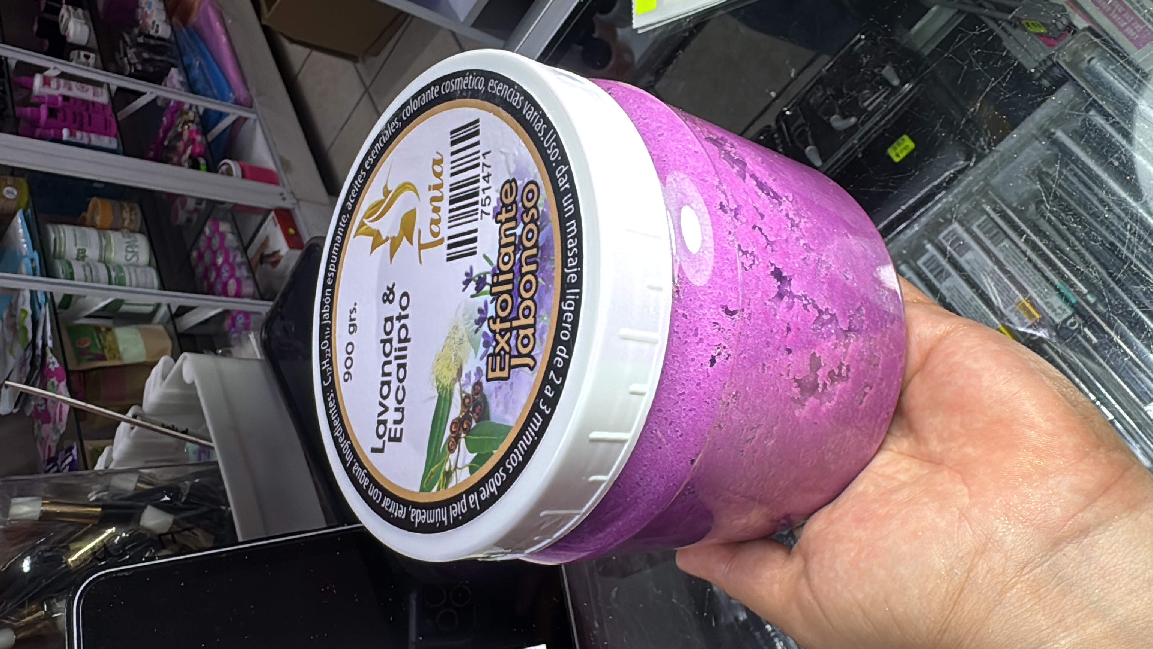 Exfoliante Lavanda y Eucalipto 900 gr