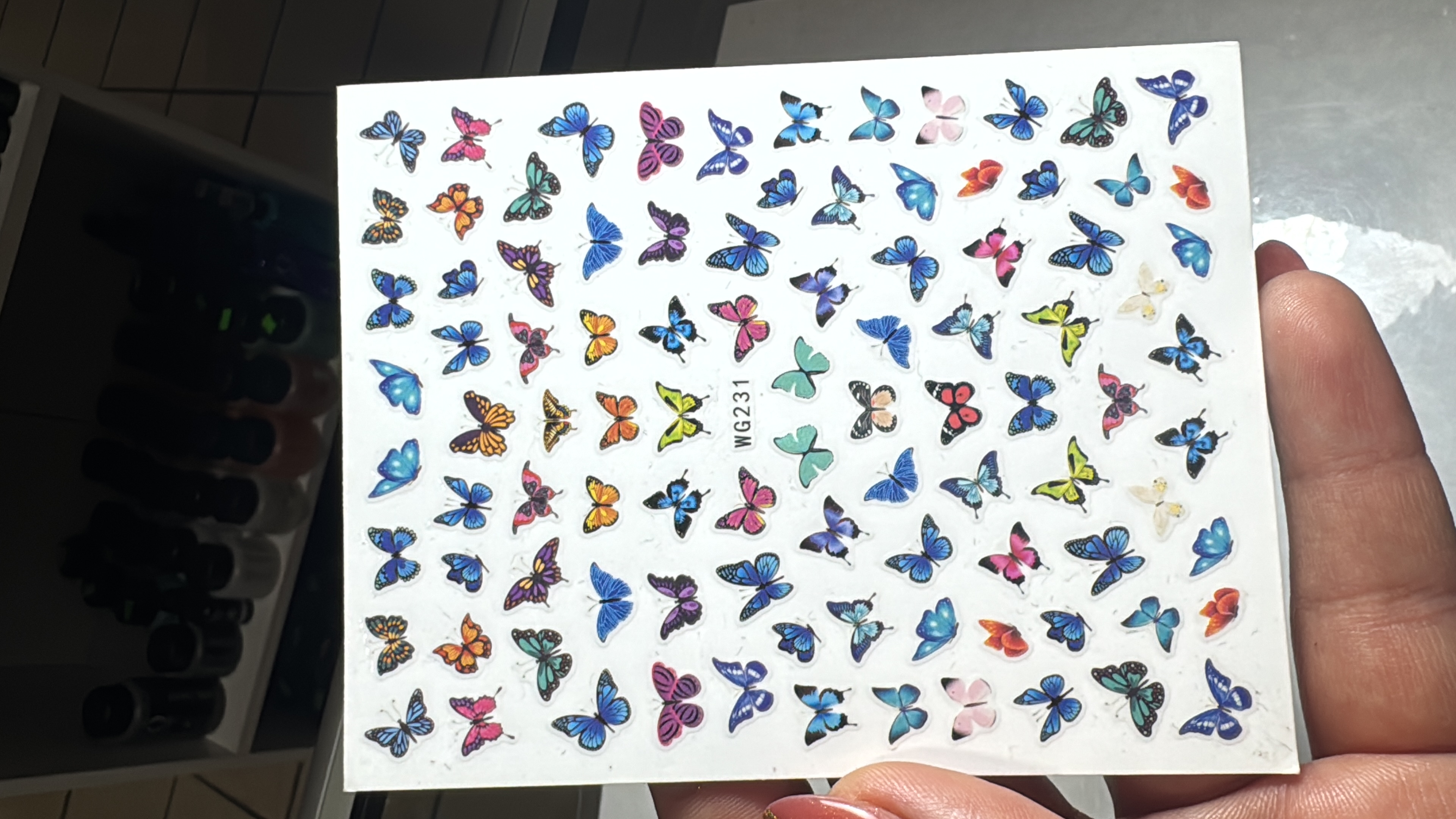 Sticker Mariposa WG231