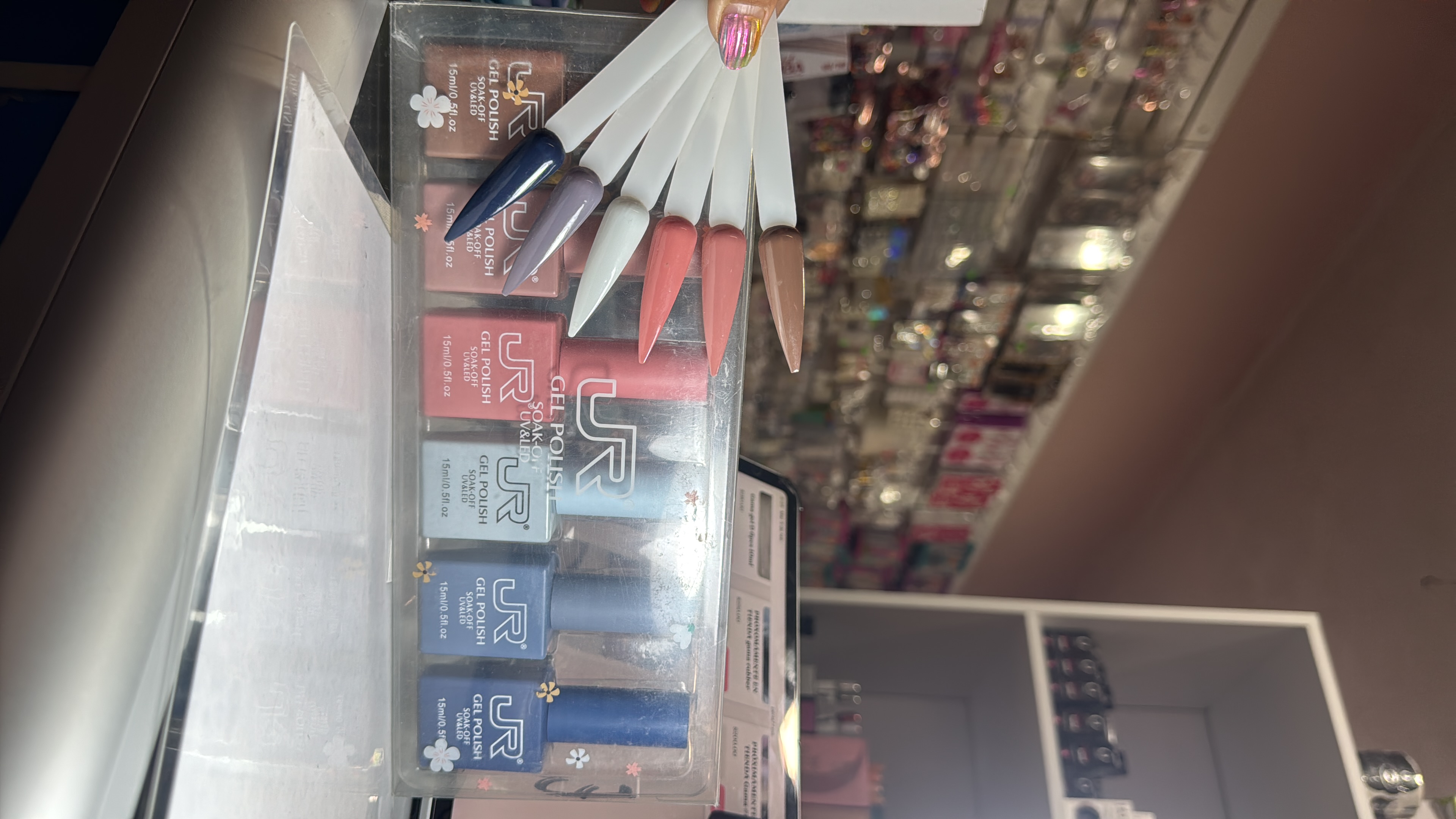 Gama de gel E 6 tonos