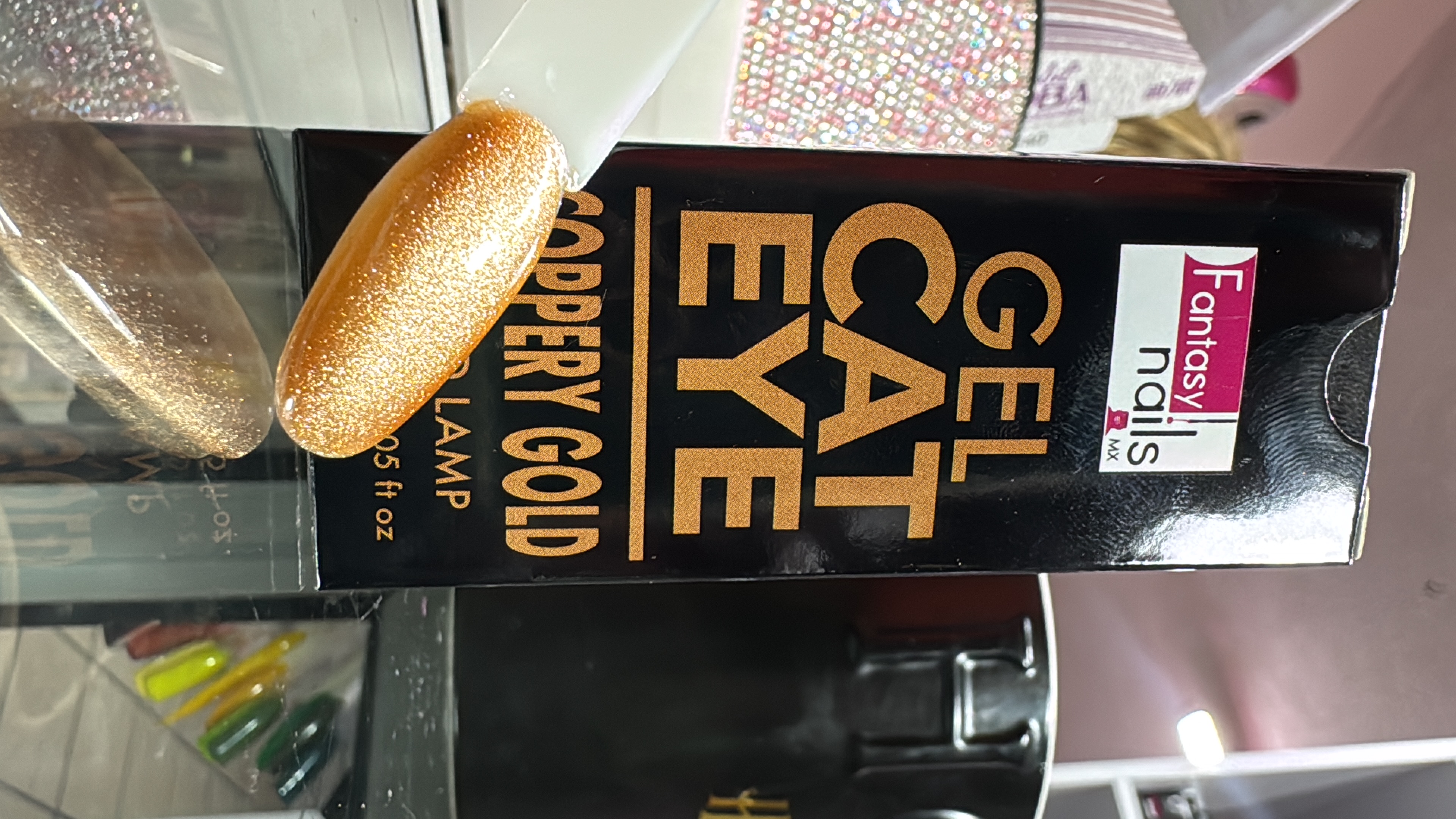 Gel Ojo de Gato Coppery Gold