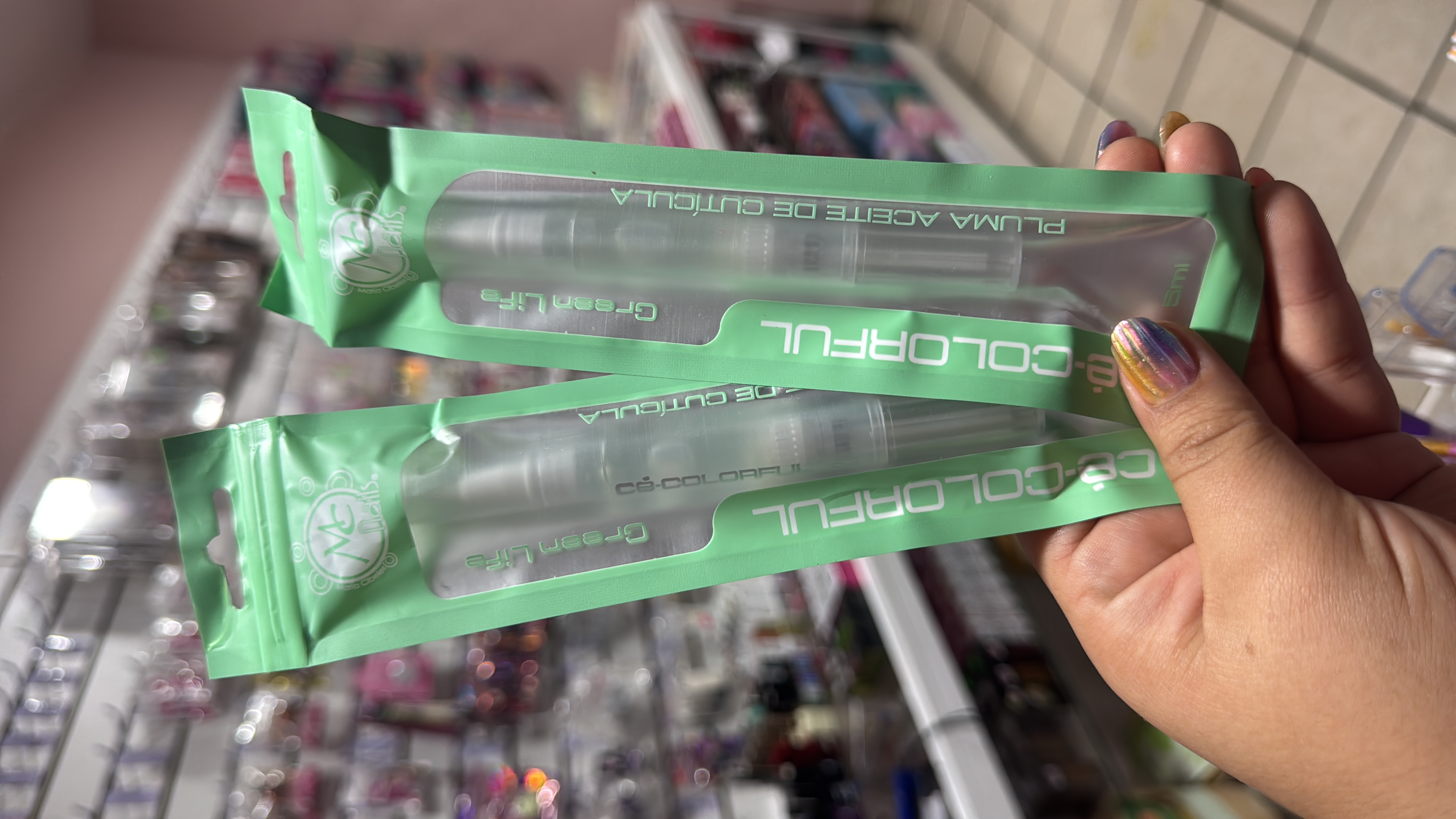 Aceite de cutícula en pluma Green Life