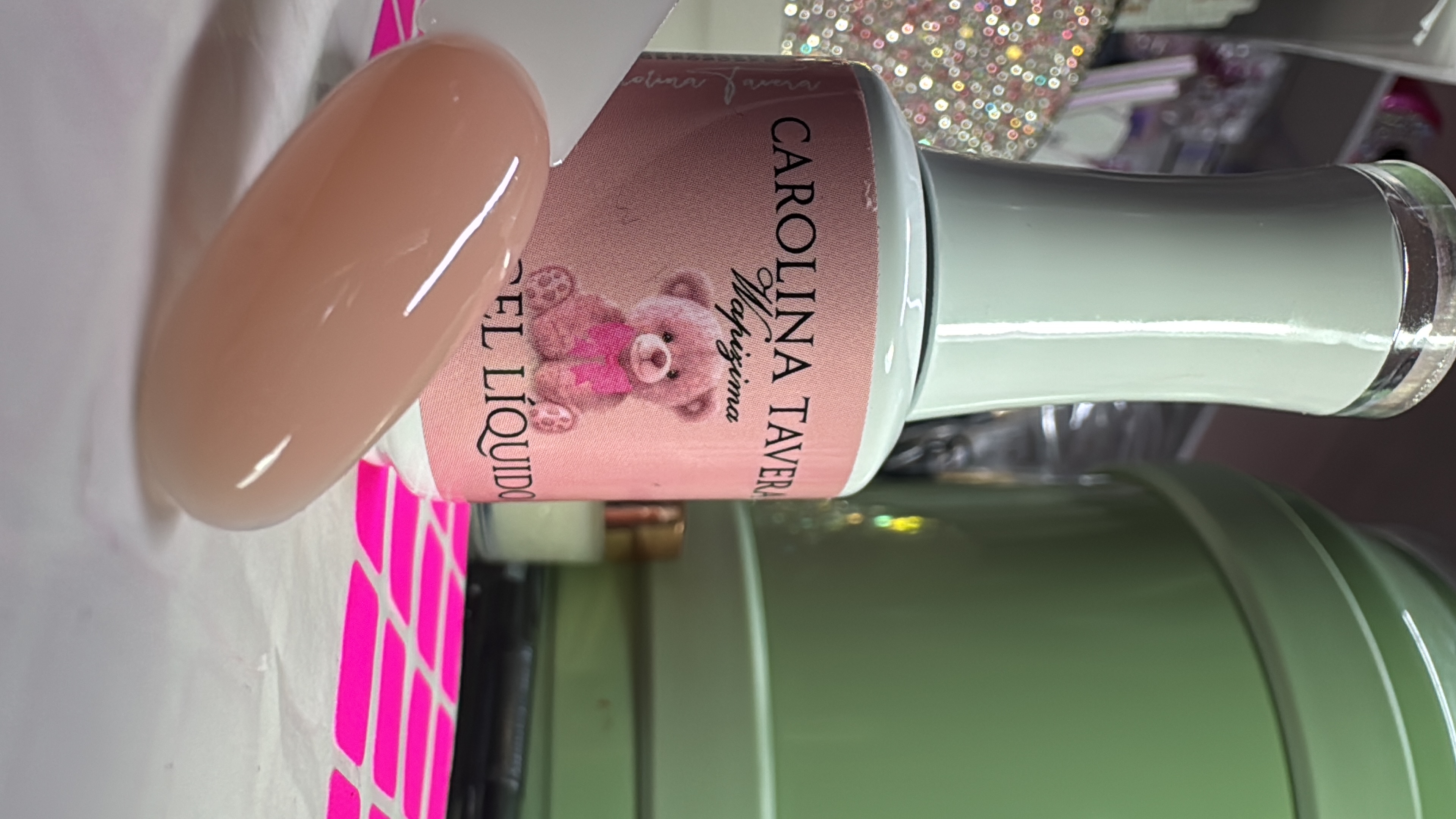 Polygel Líquido Peach Carolina Tavera