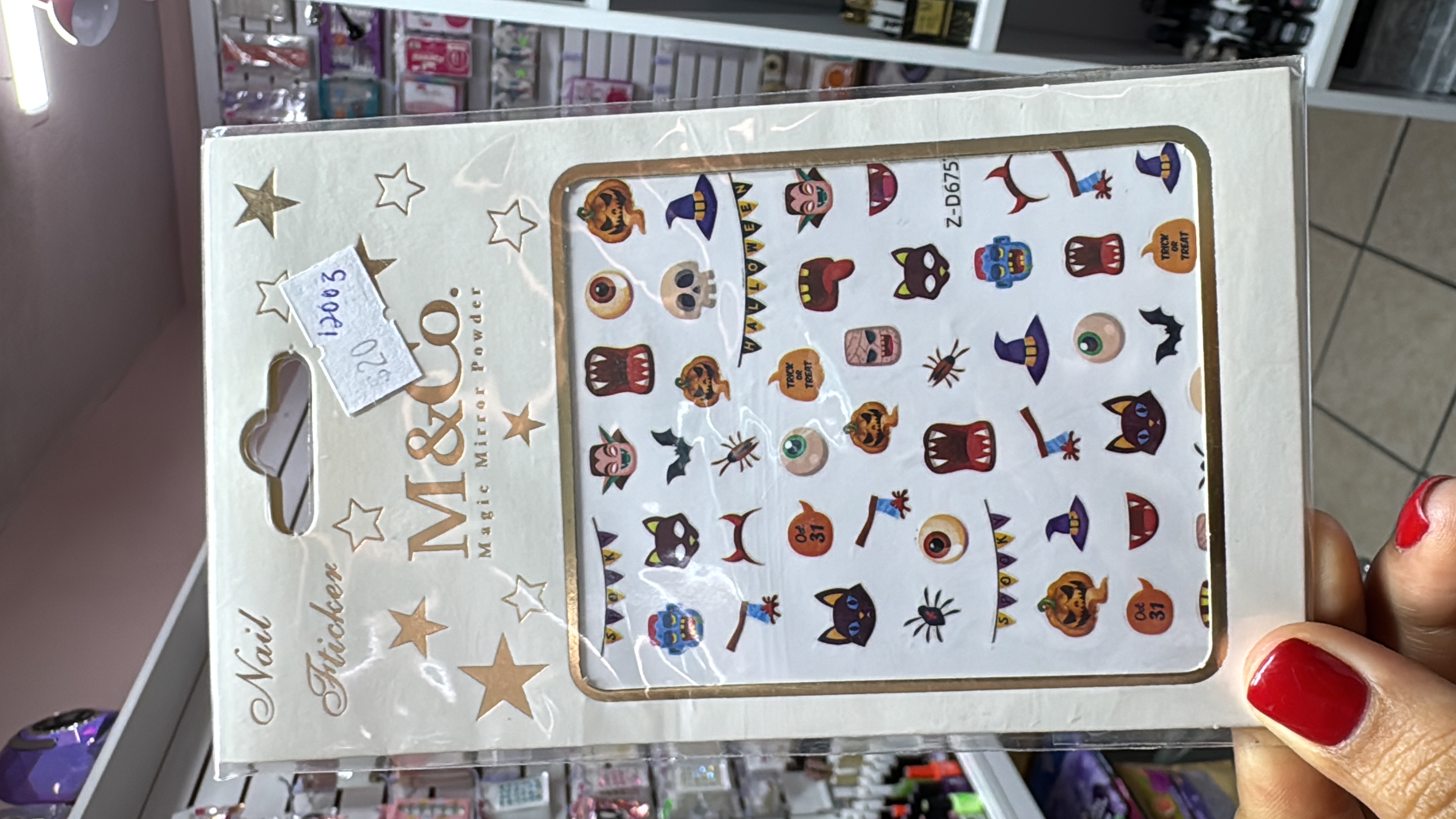 Sticker Halloween (Z-D675)