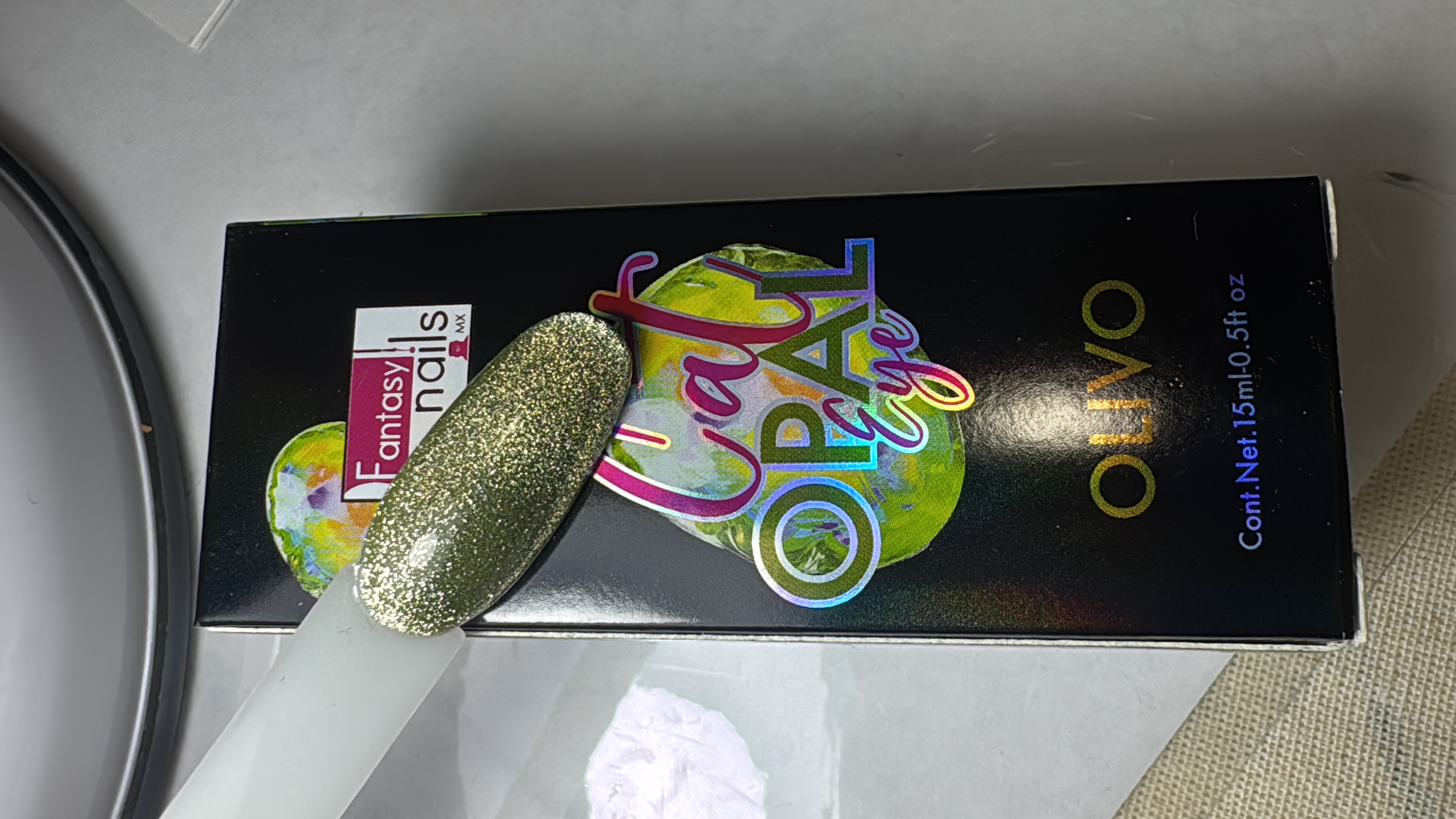 Gel Ojo de Gato OLIVO Opal