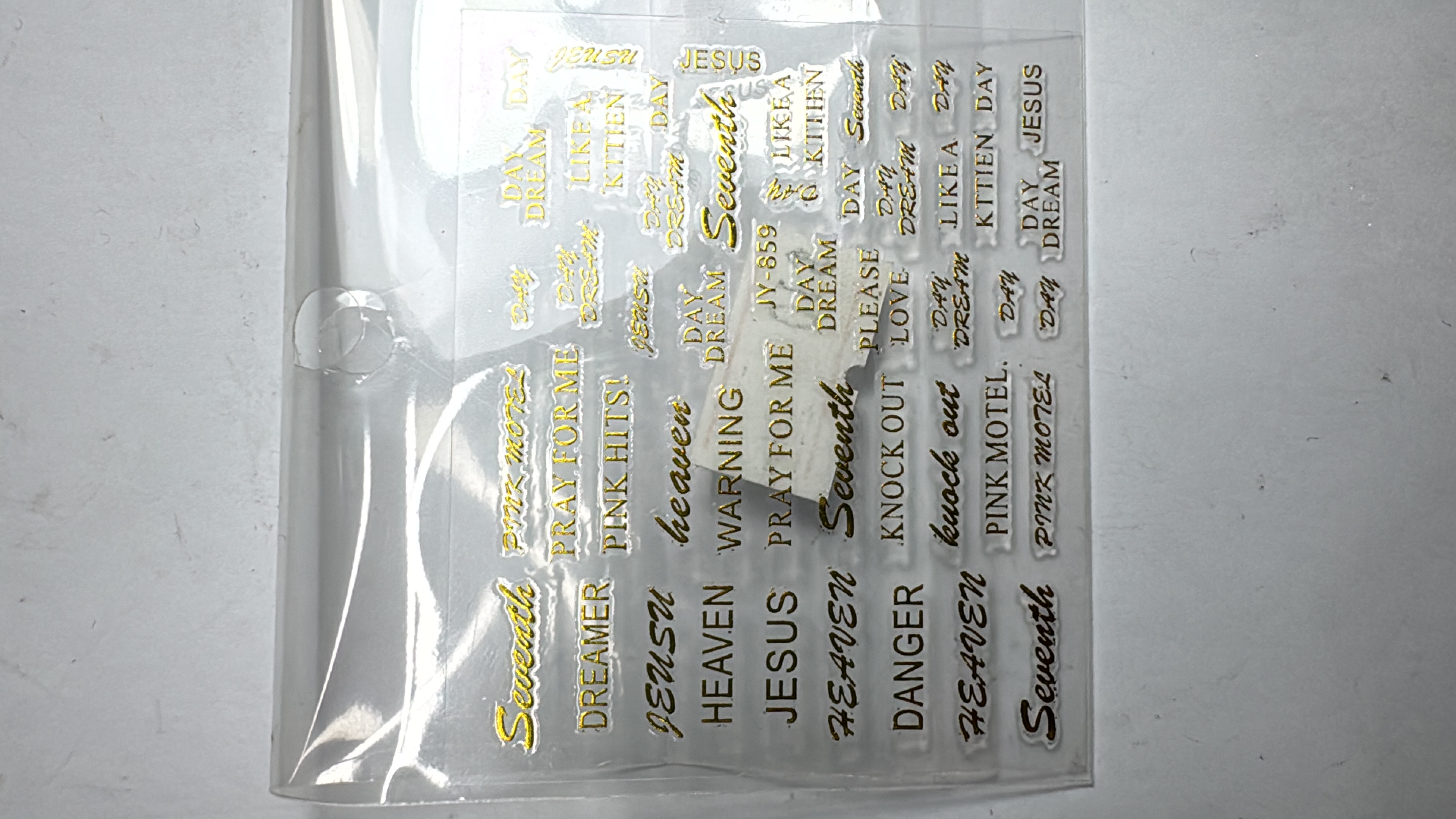 Sticker Mini Dorada (JY-859)