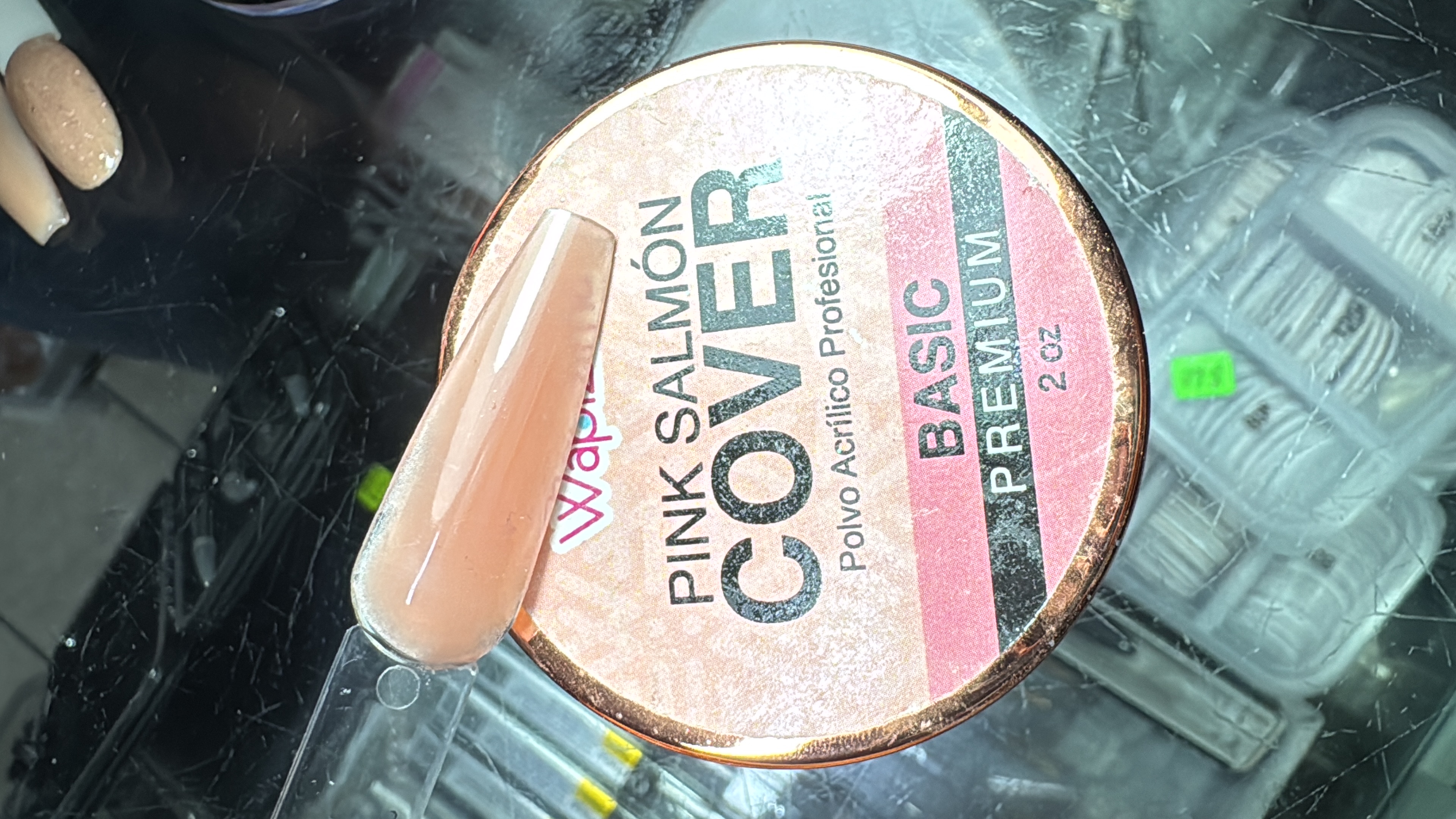 Acrílico BASIC Cover Pink Salmón 2 oz