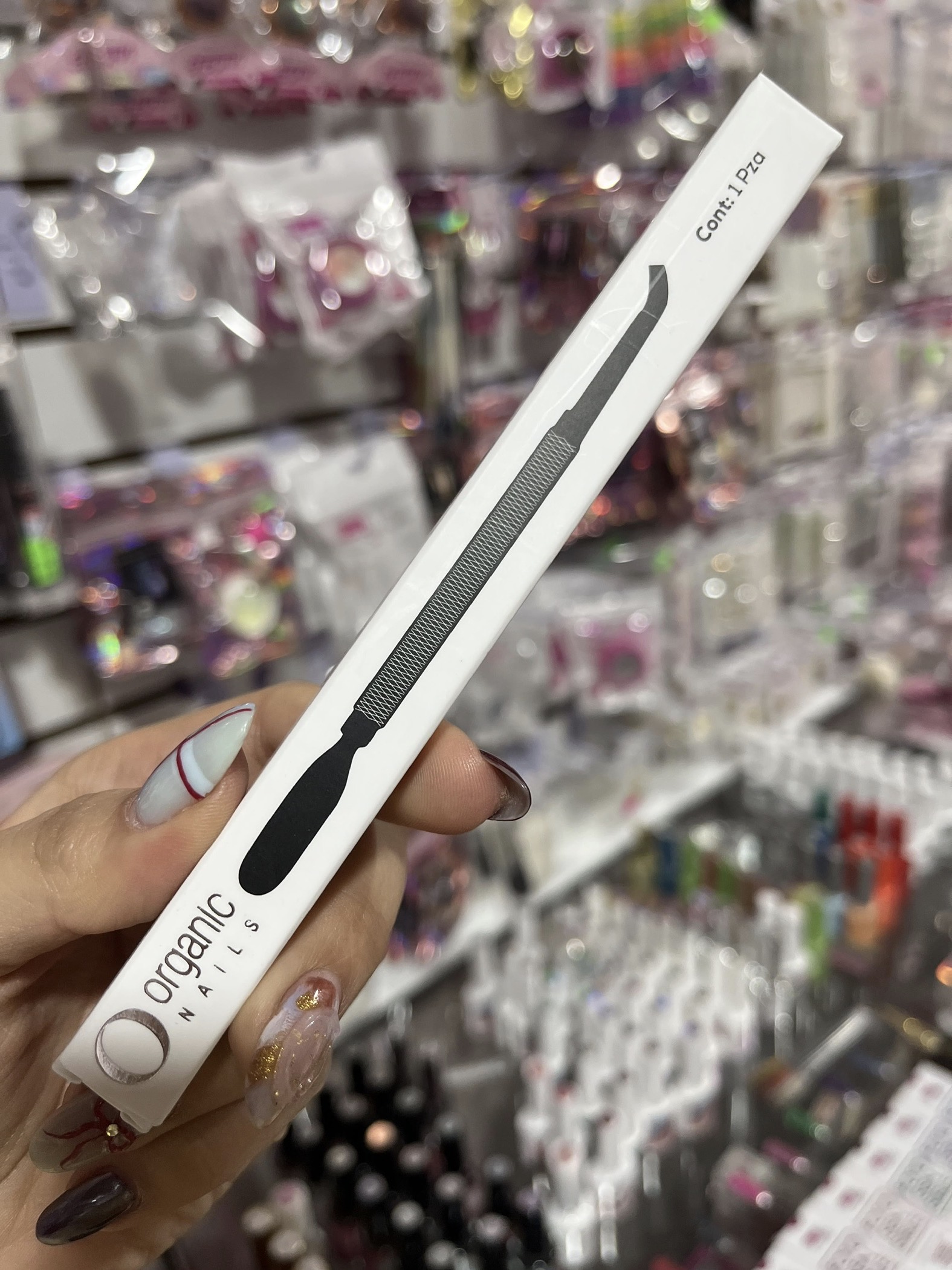 Empujador para cutícula organic