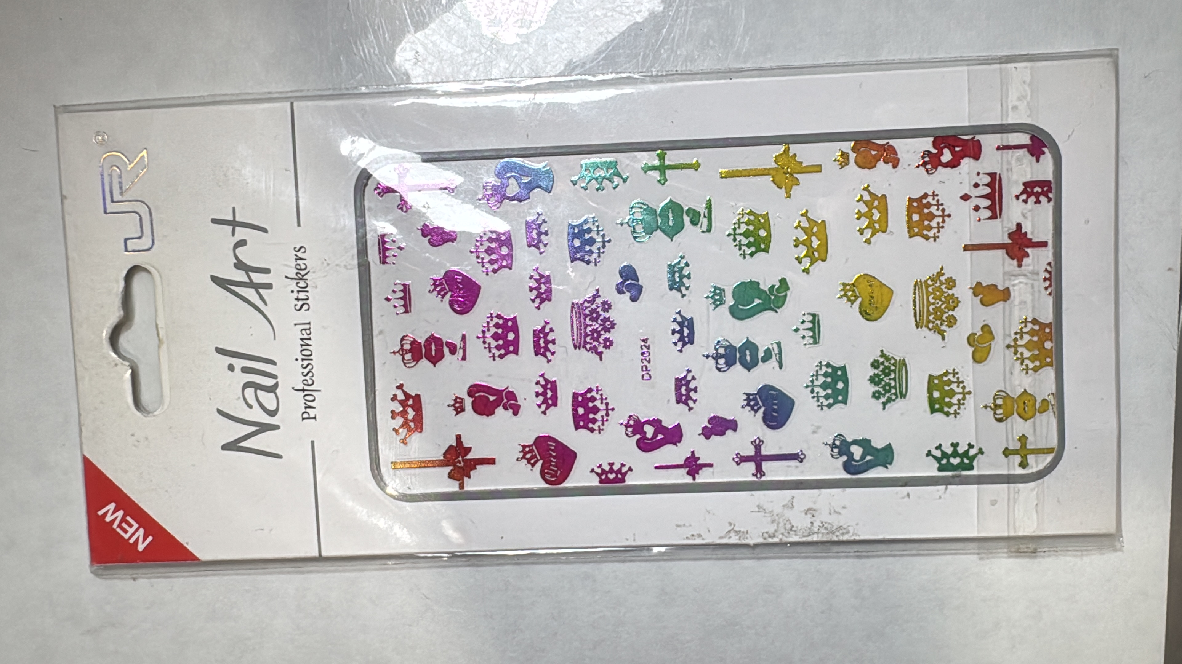 Sticker Camaleón Corona