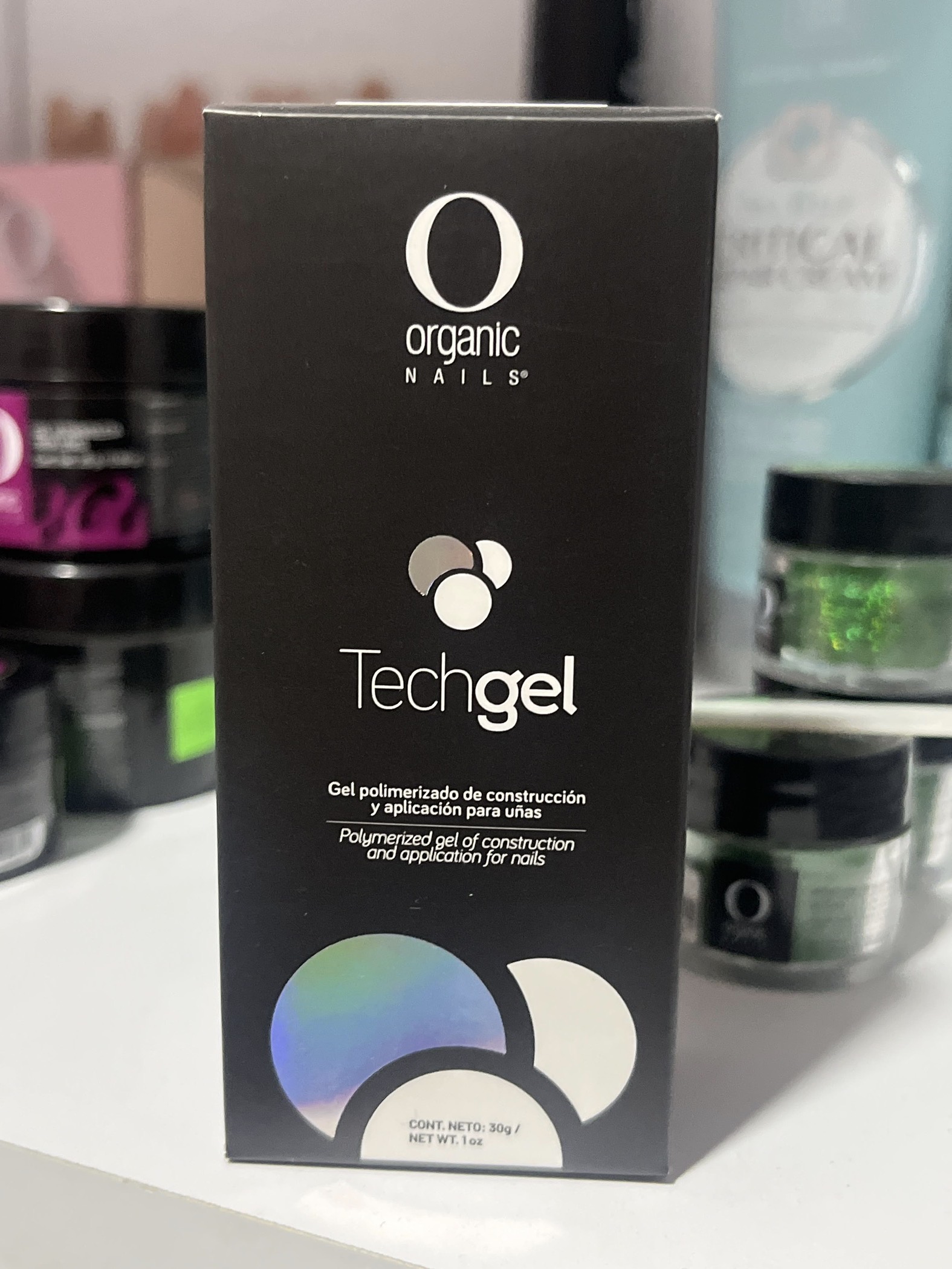 Tech gel organic 1 oz True Glass