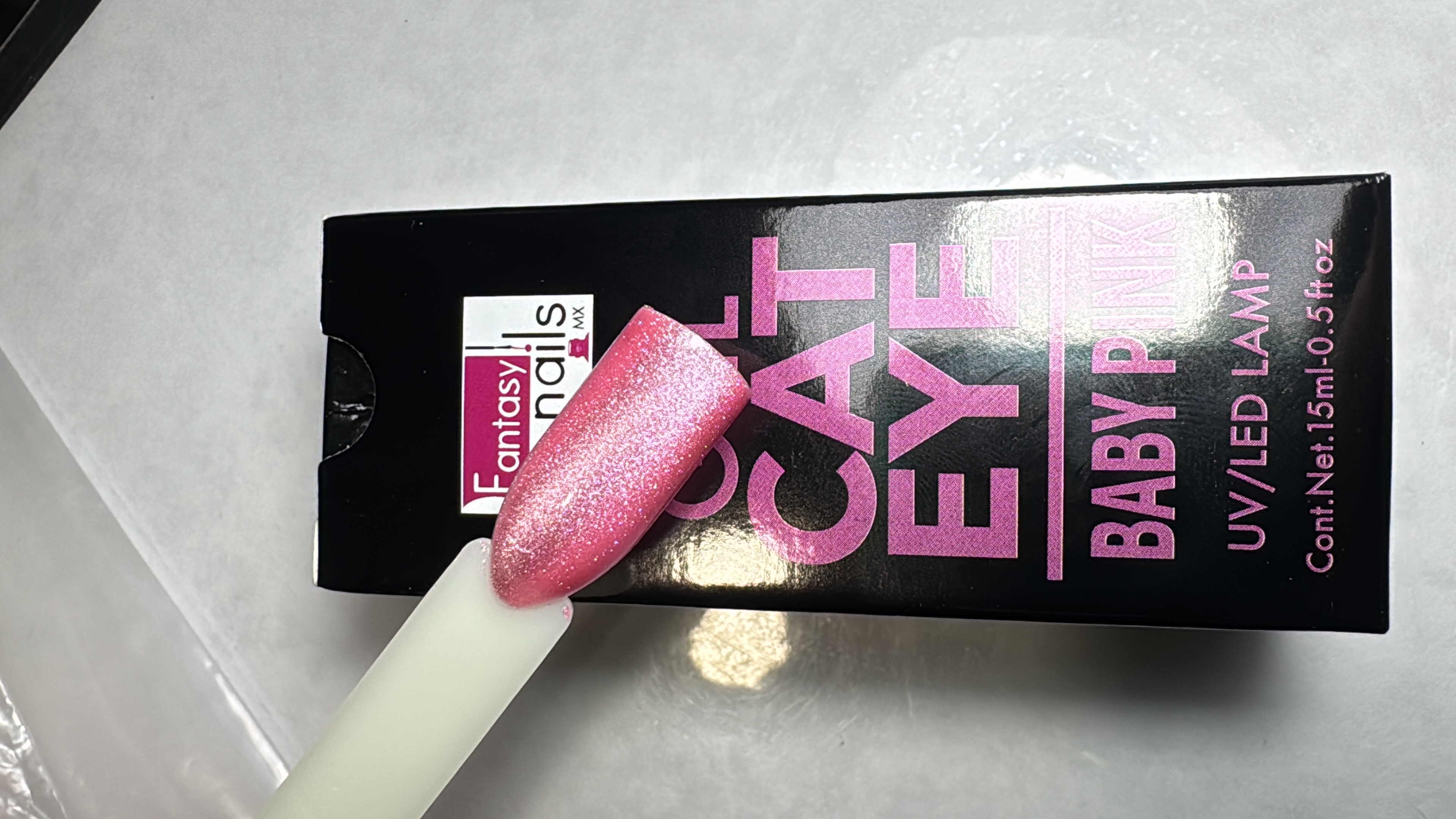 Gel Ojo de Gato Baby Pink