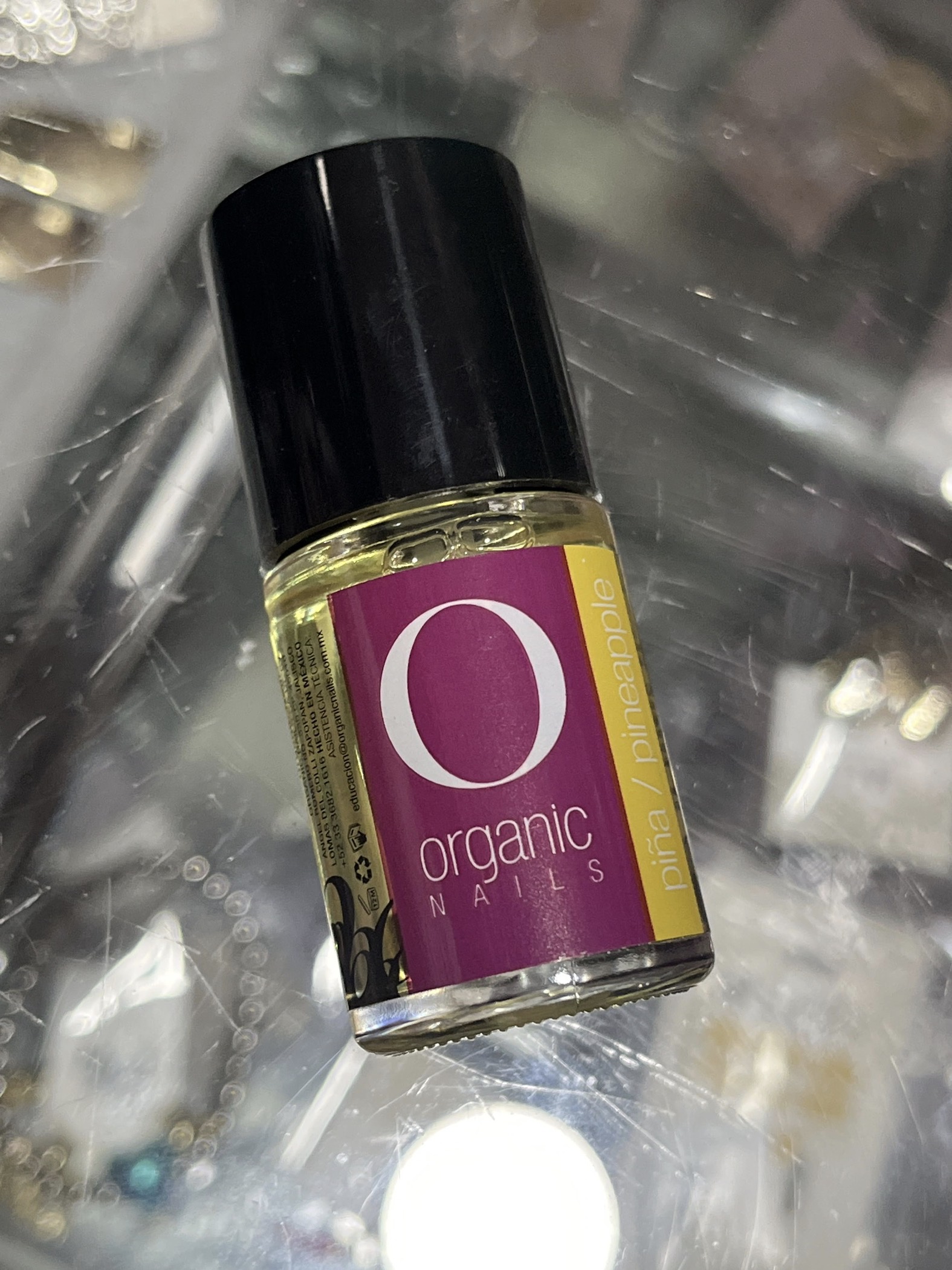 Aceite para cutícula olor piña organic