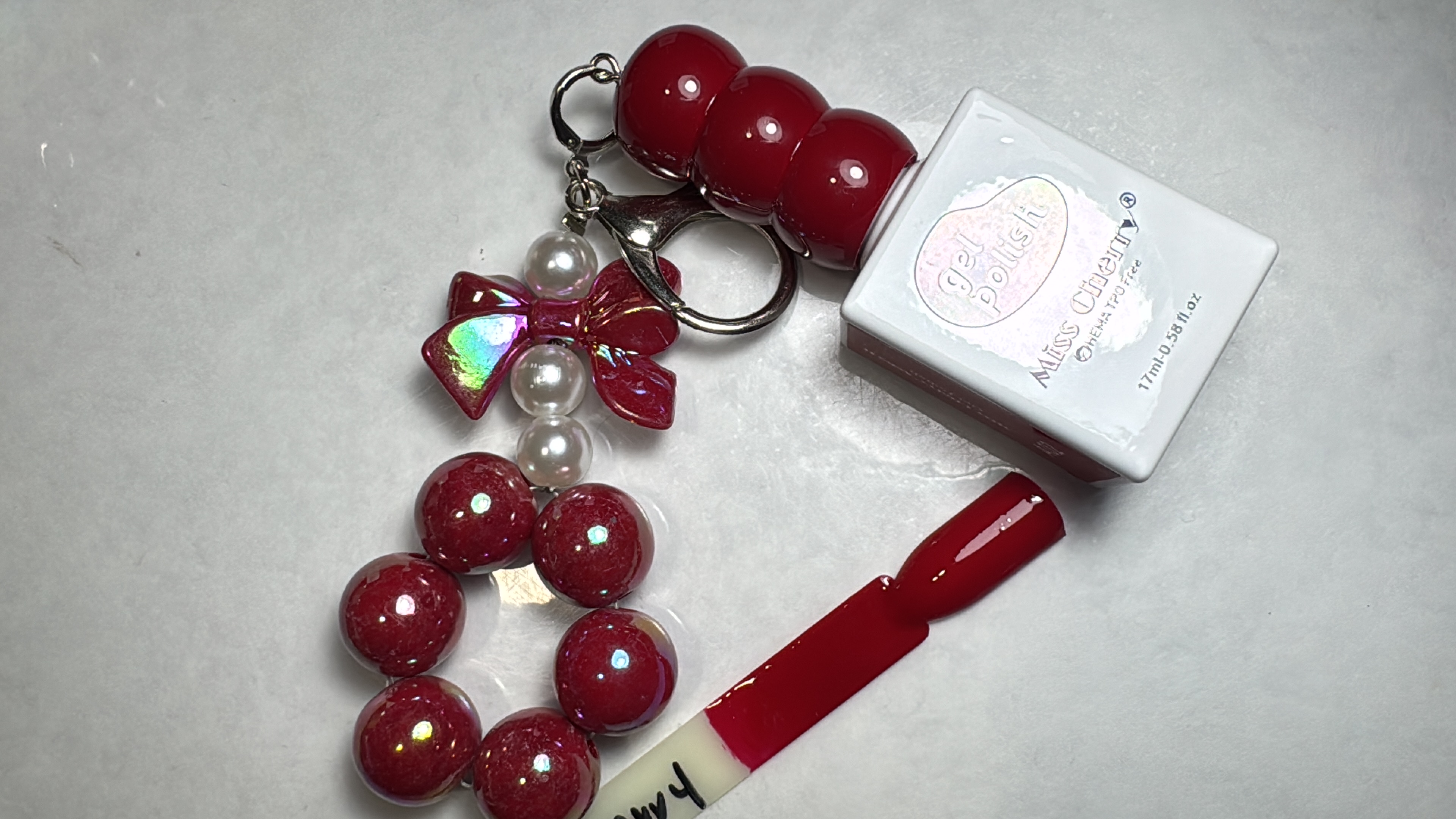 AGOTADO Gel A02 Miss Cherry Rojo