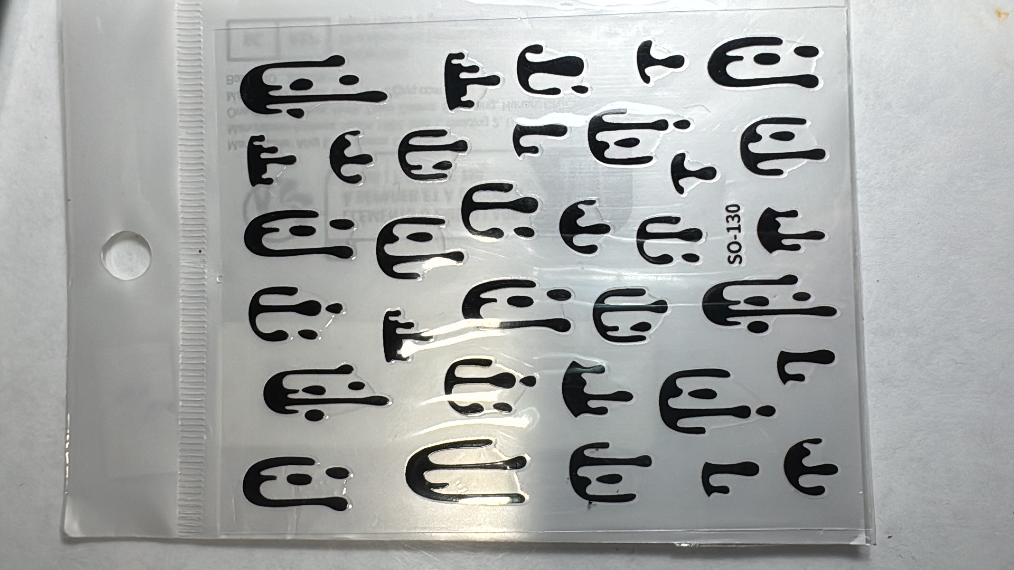 Sticker SO 130 Negro