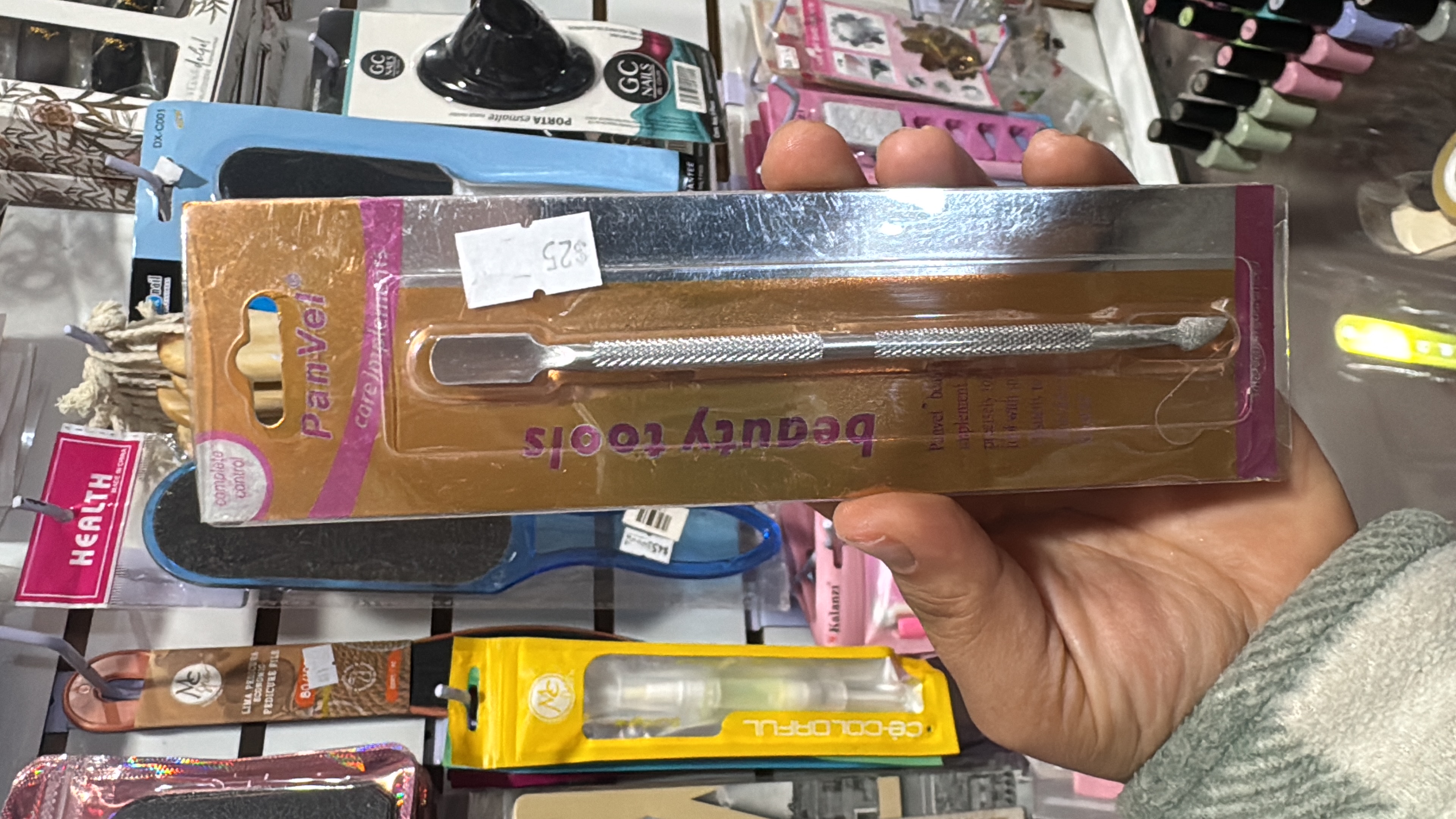 Empujador de cutícula eco