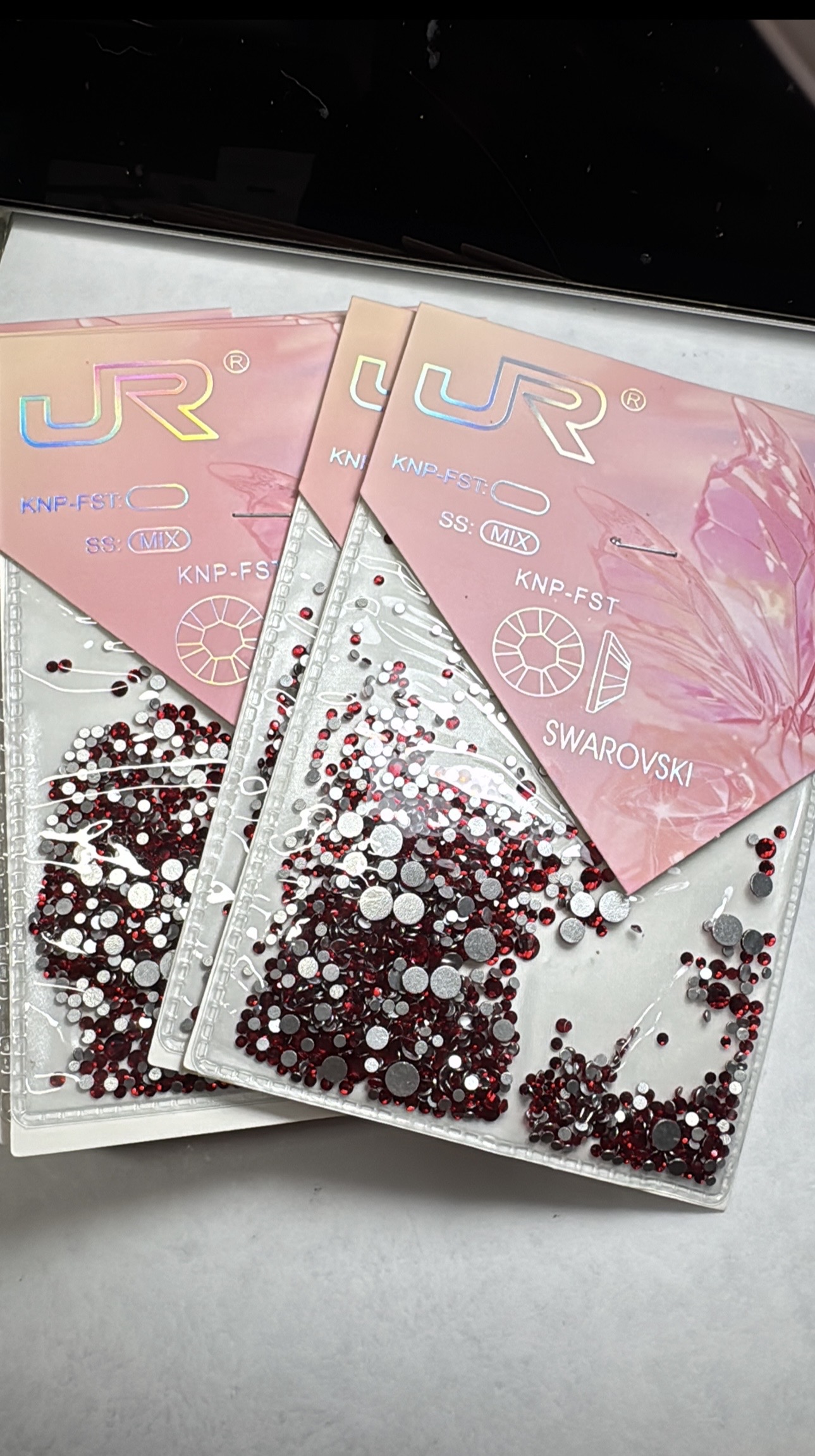 Cartera de Cristal Rojo (269)