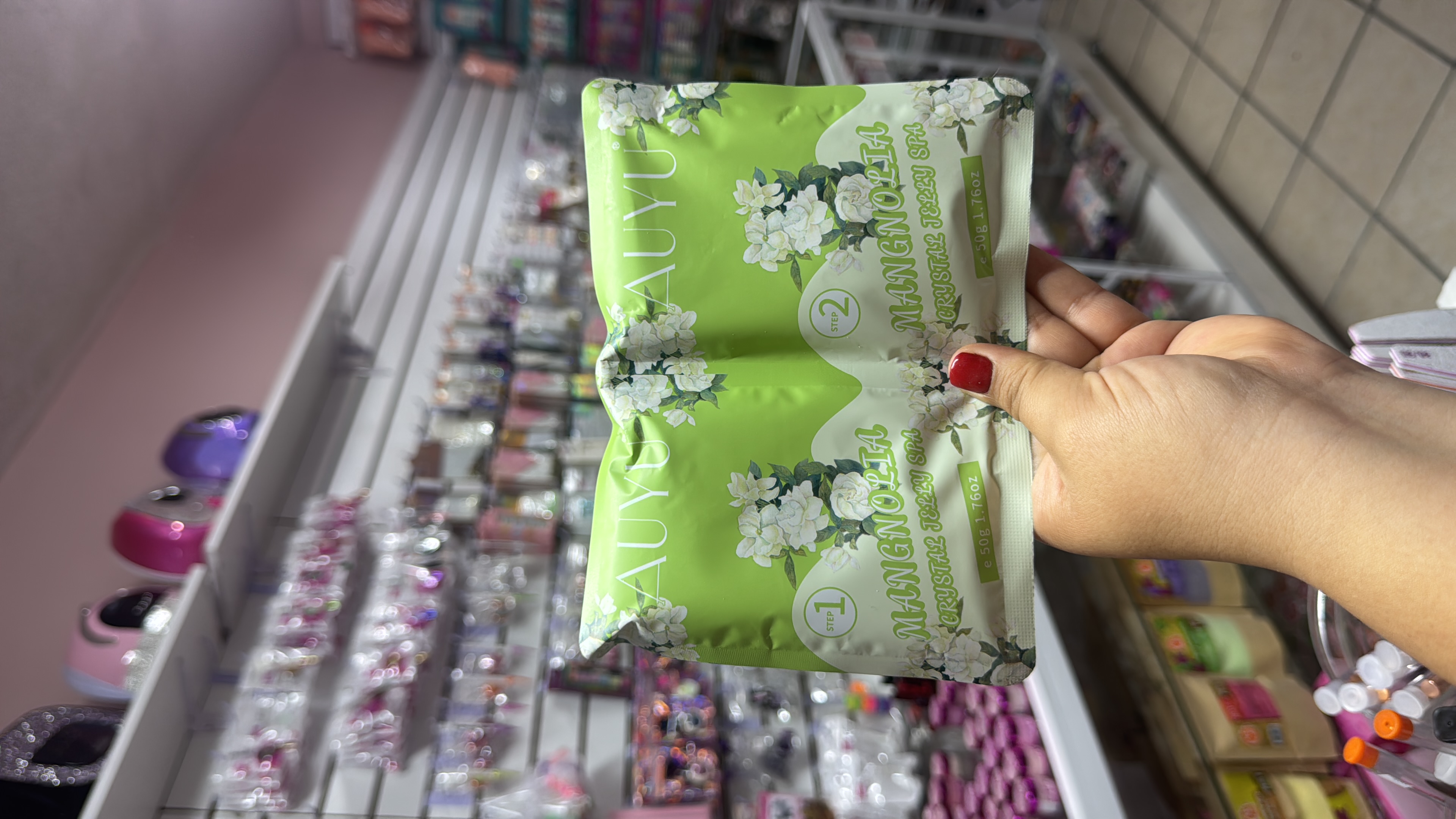 Jelly Spa paso 1 y 2 Magnolia