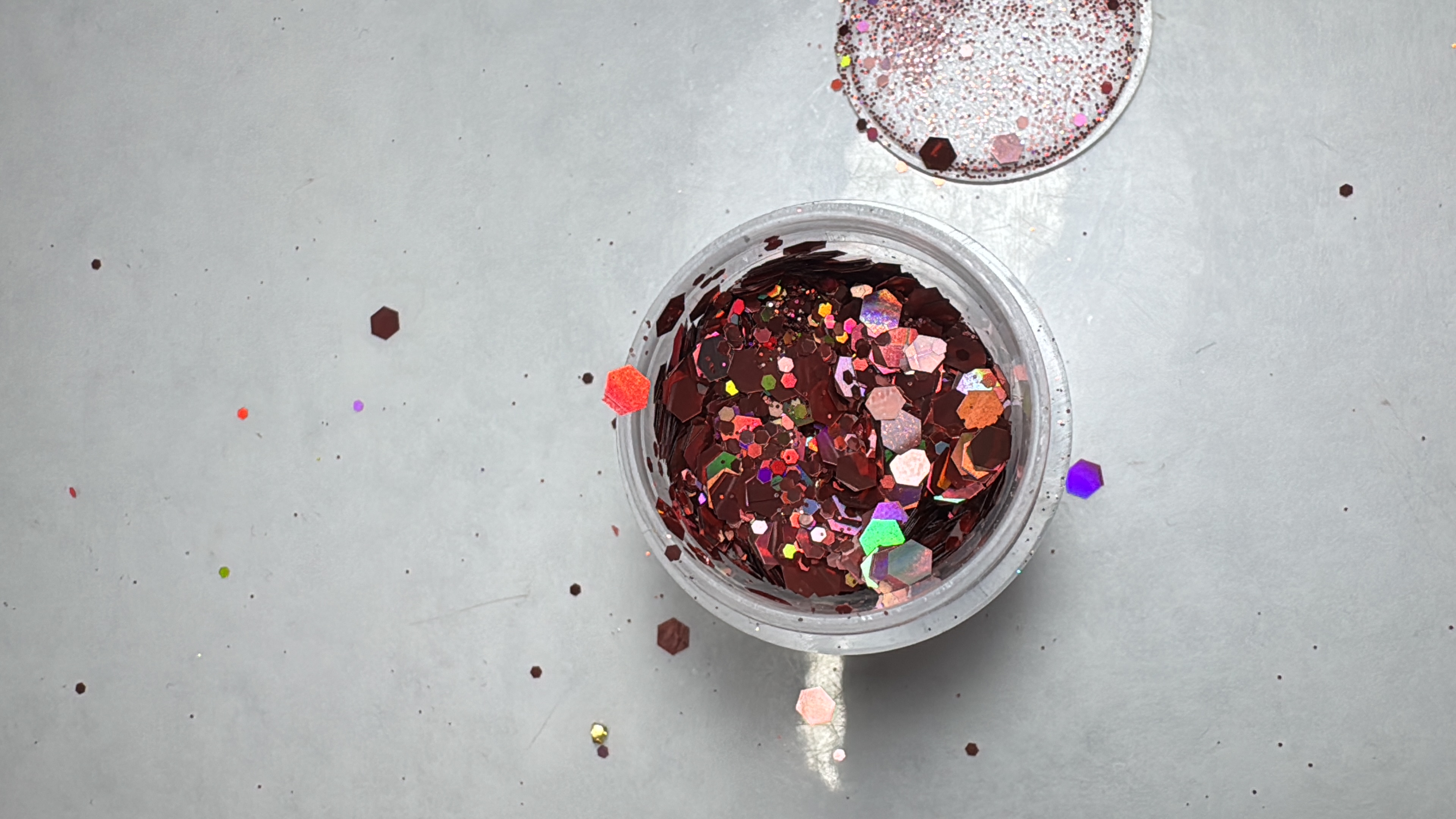 Glitter Hojuela Rose Gold AB (946)