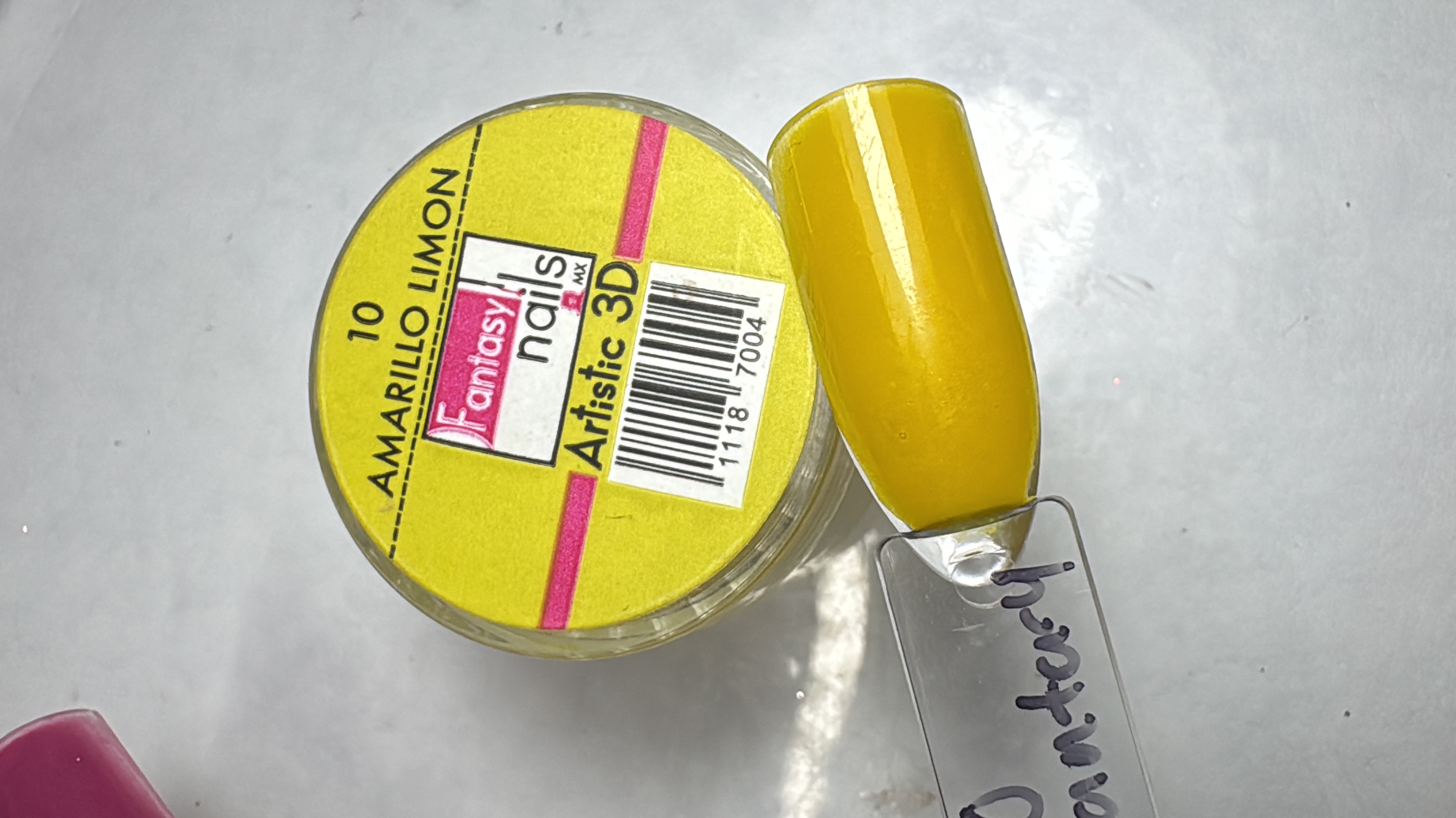 Acrílico Amarillo Limon 10 8g