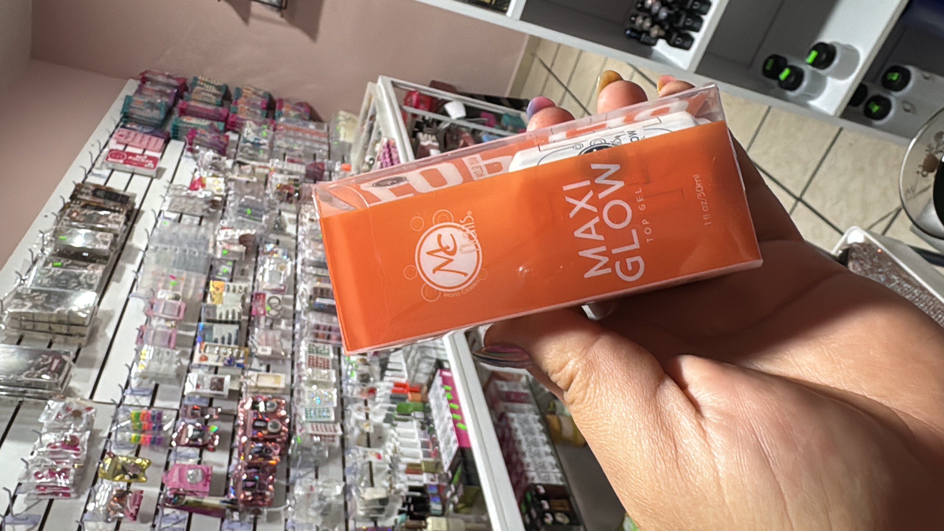 AGOTADO Maxi Glow Top Gel 1 oz