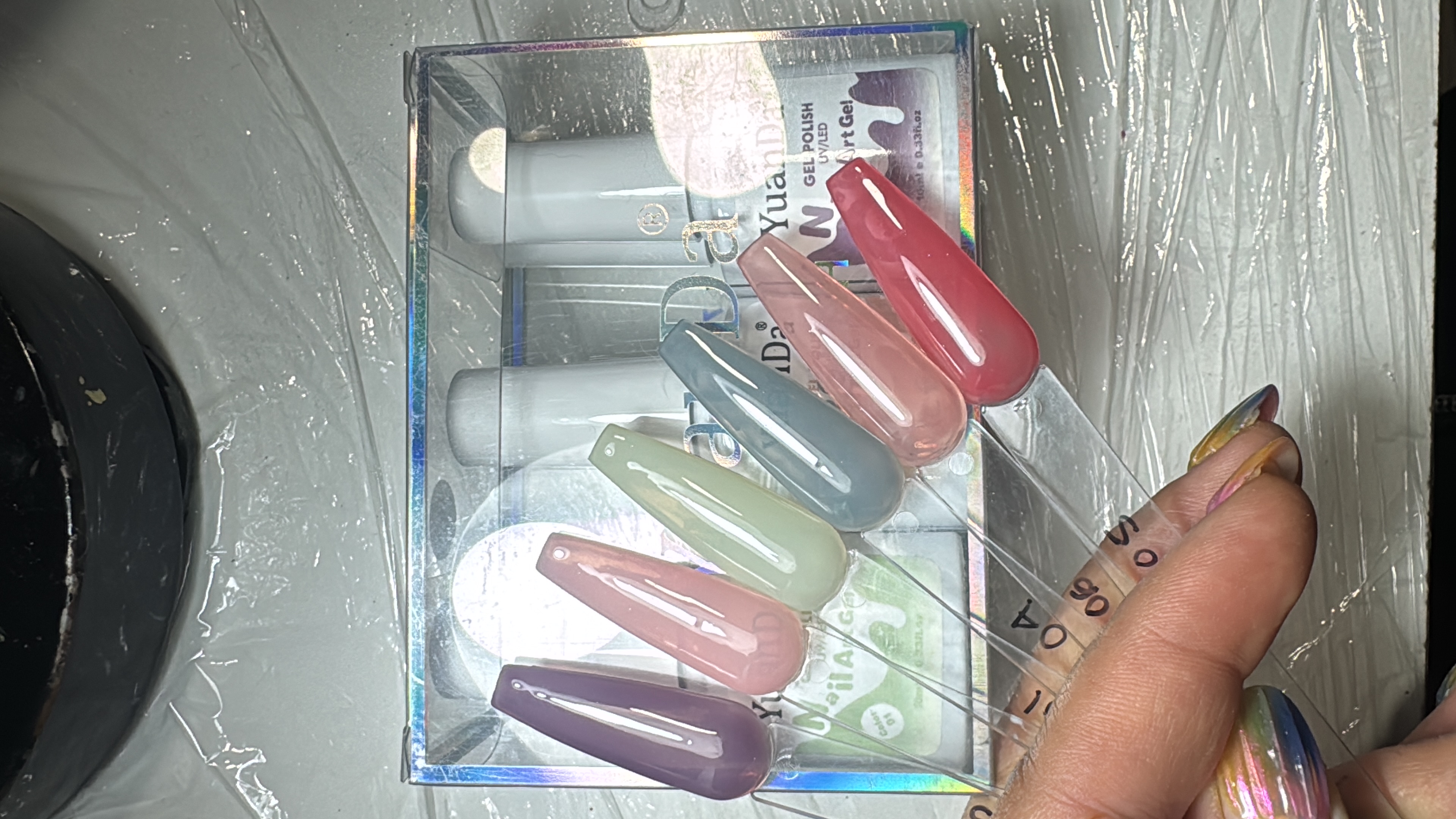 Gama de gel E 6 Pcs 10ml