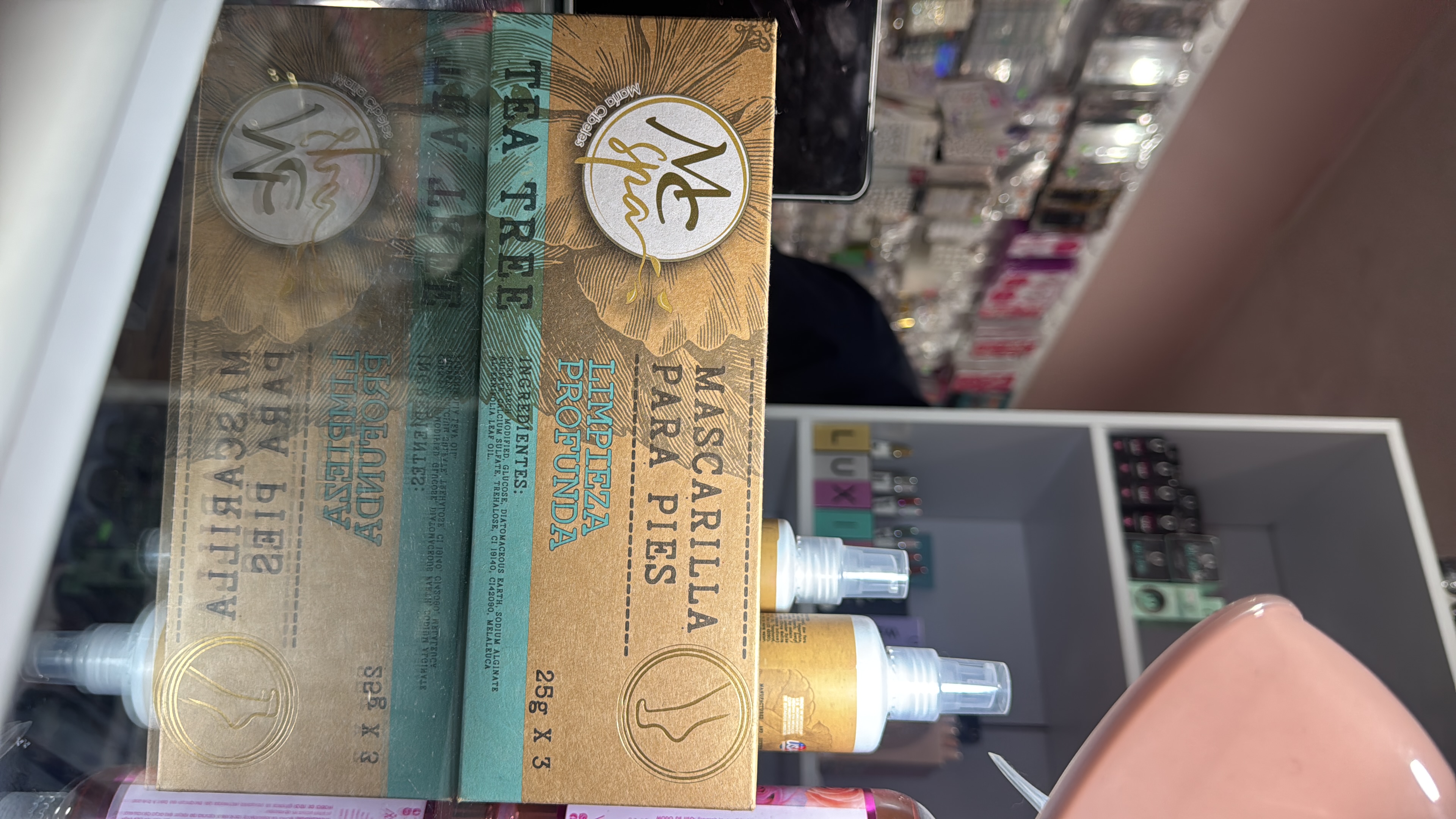 Mascarilla para Pies Tea Tree 25g x3