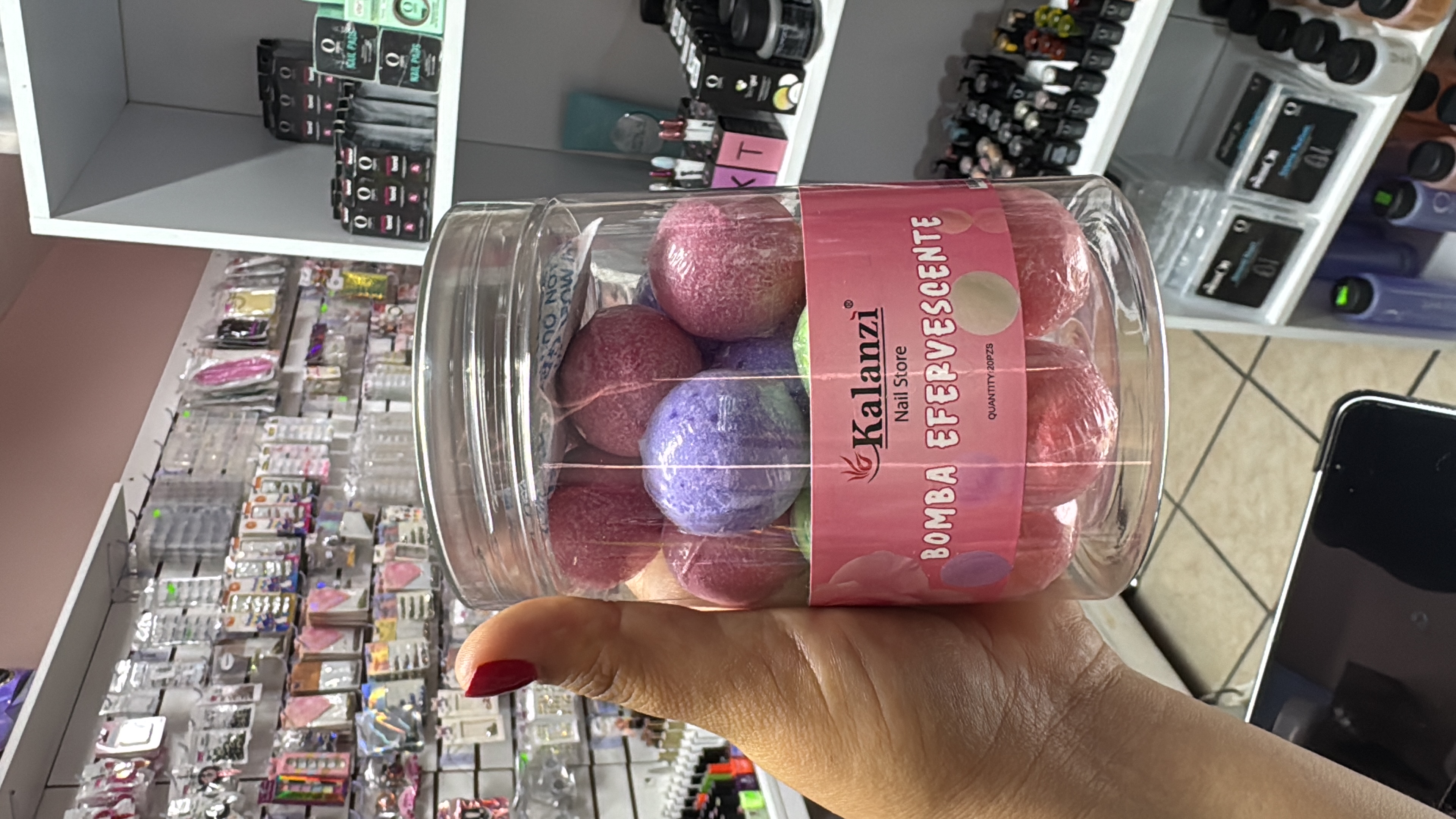 AGOTADO Bomba efervescente c/20 pcs (D127)