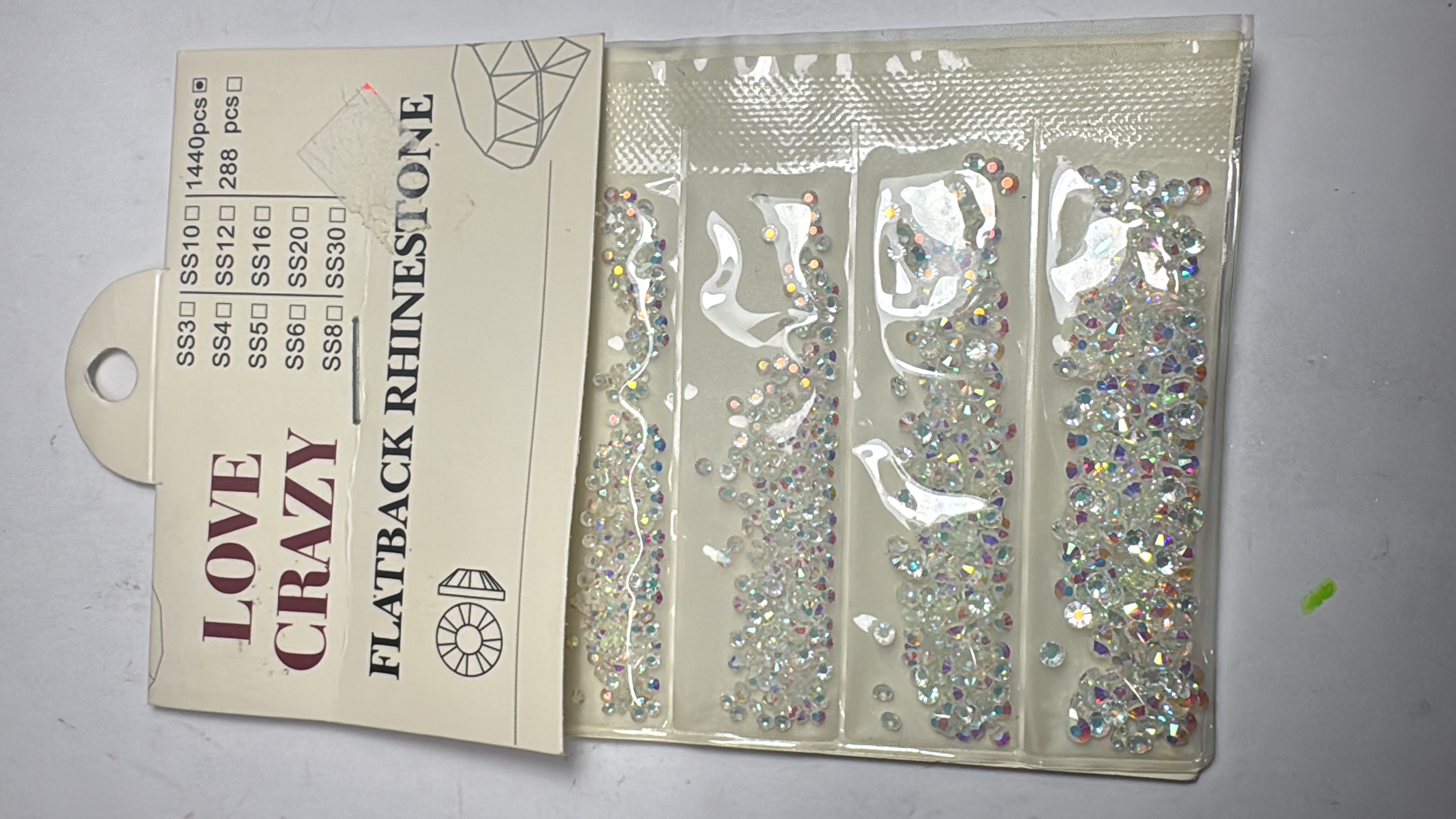 Cristal Blanco Tornasol (427)