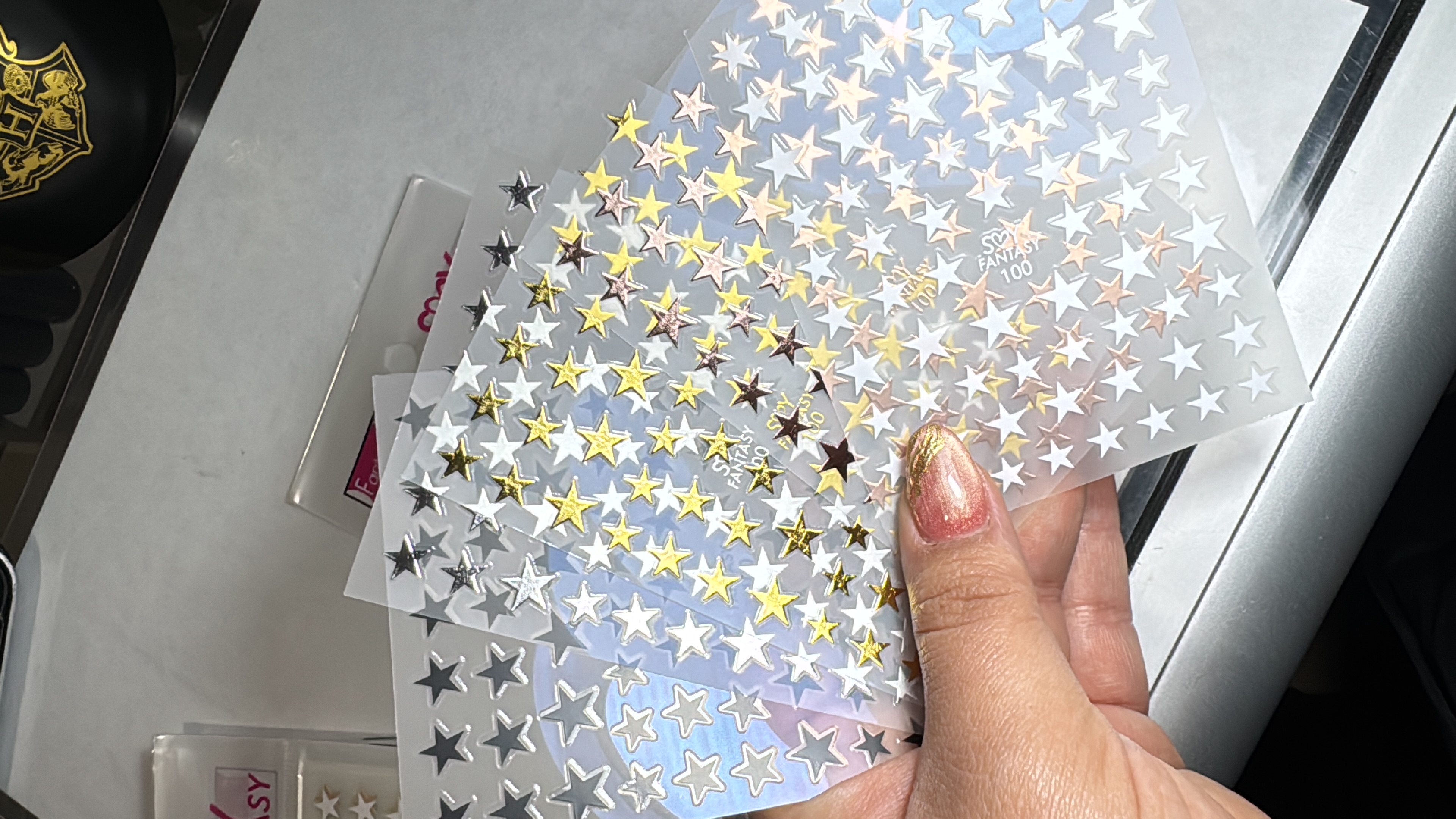 Sticker Estrellas Mix paq c/5