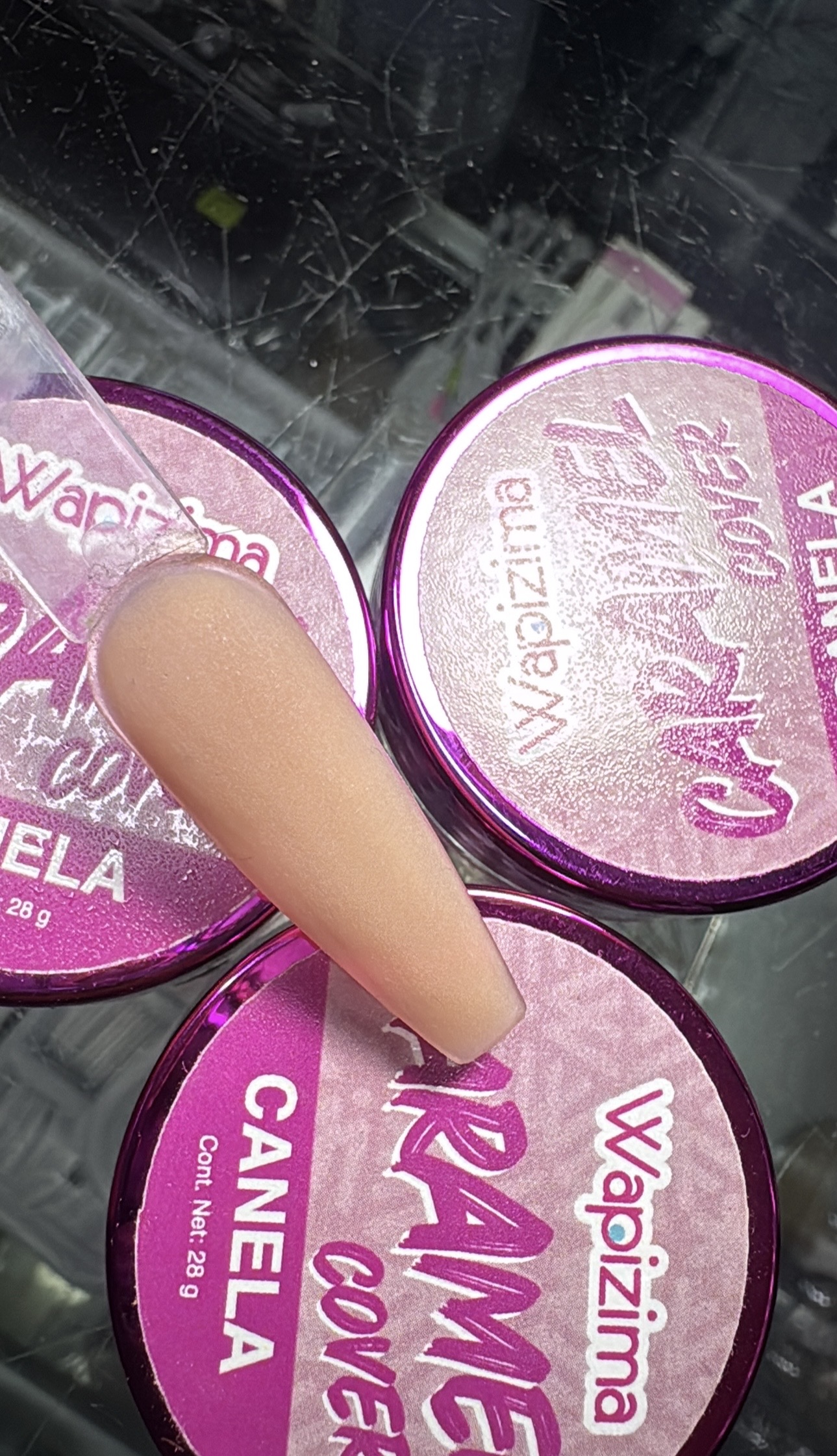 Acrílico Caramel Cover Canela 1 oz