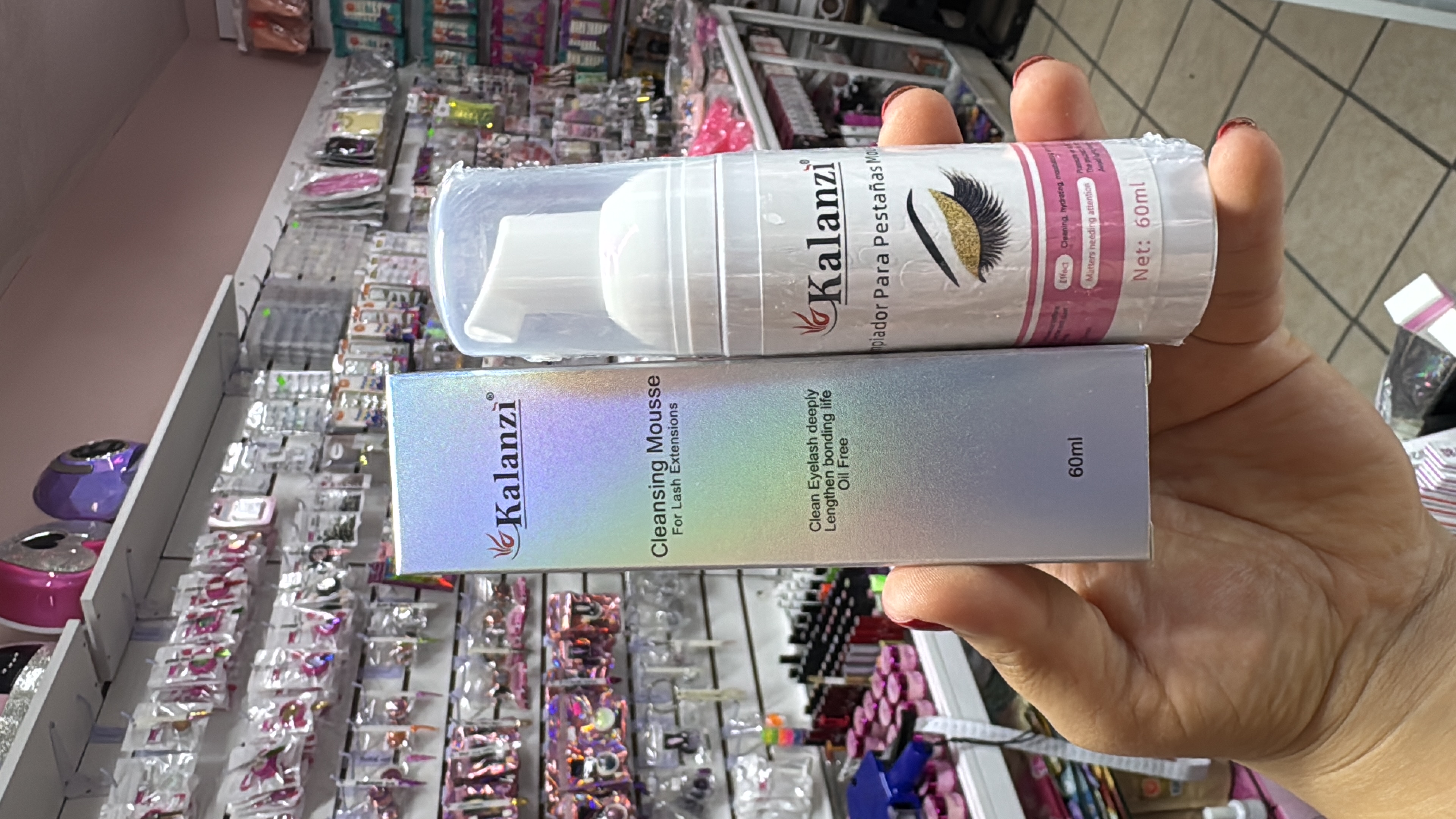 Espuma Limpia Pestañas