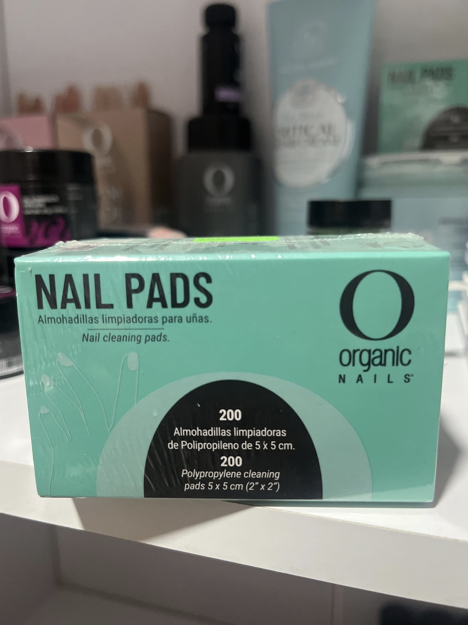 Almohadilla limpiadora 5x5 organic