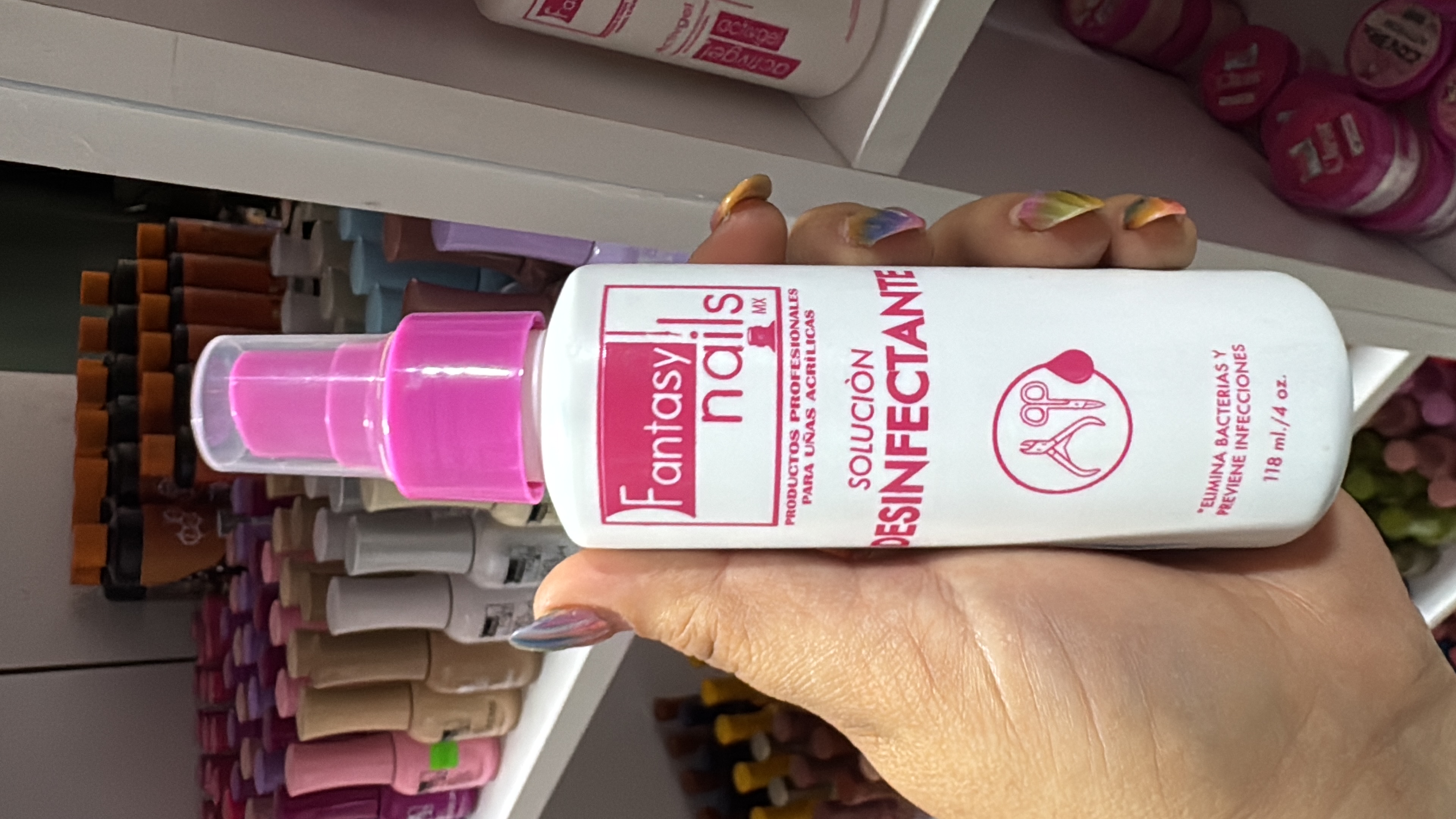 Solución desinfectante 4oz