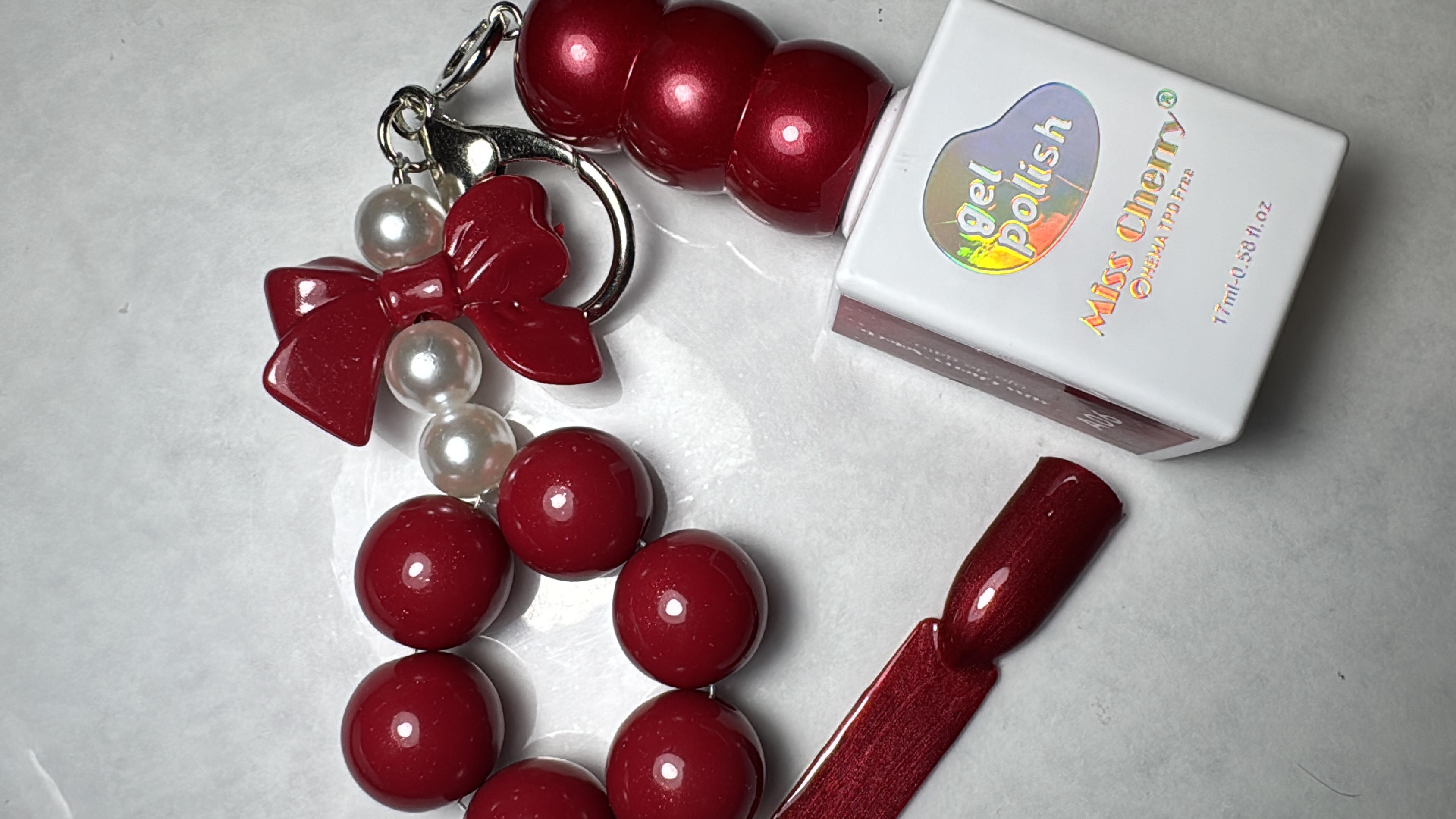 Gel A06 Miss Cherry Rojo