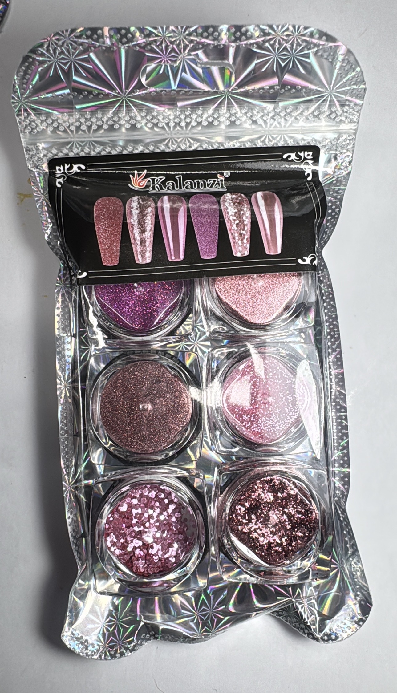 Efectos c/6 pcs ROSA (1325)