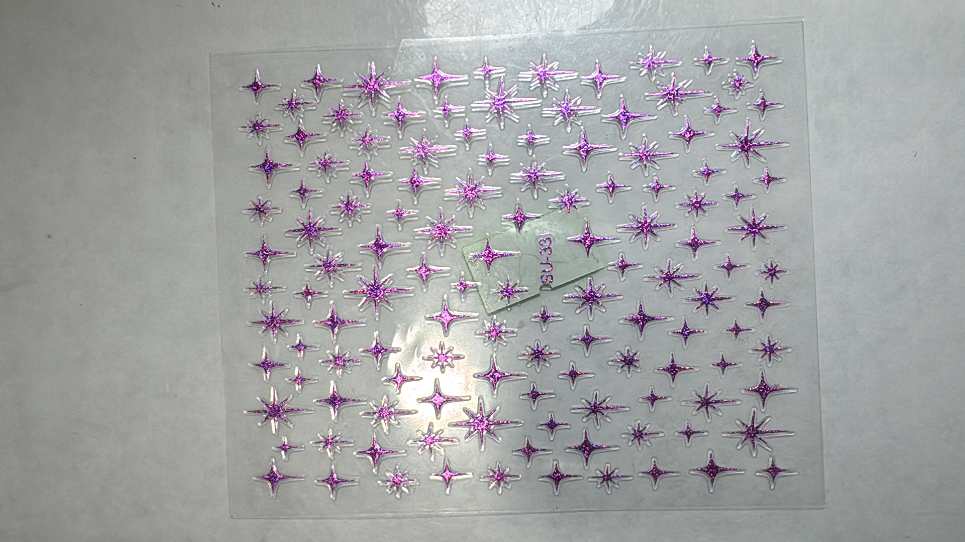 Sticker Destello Magenta