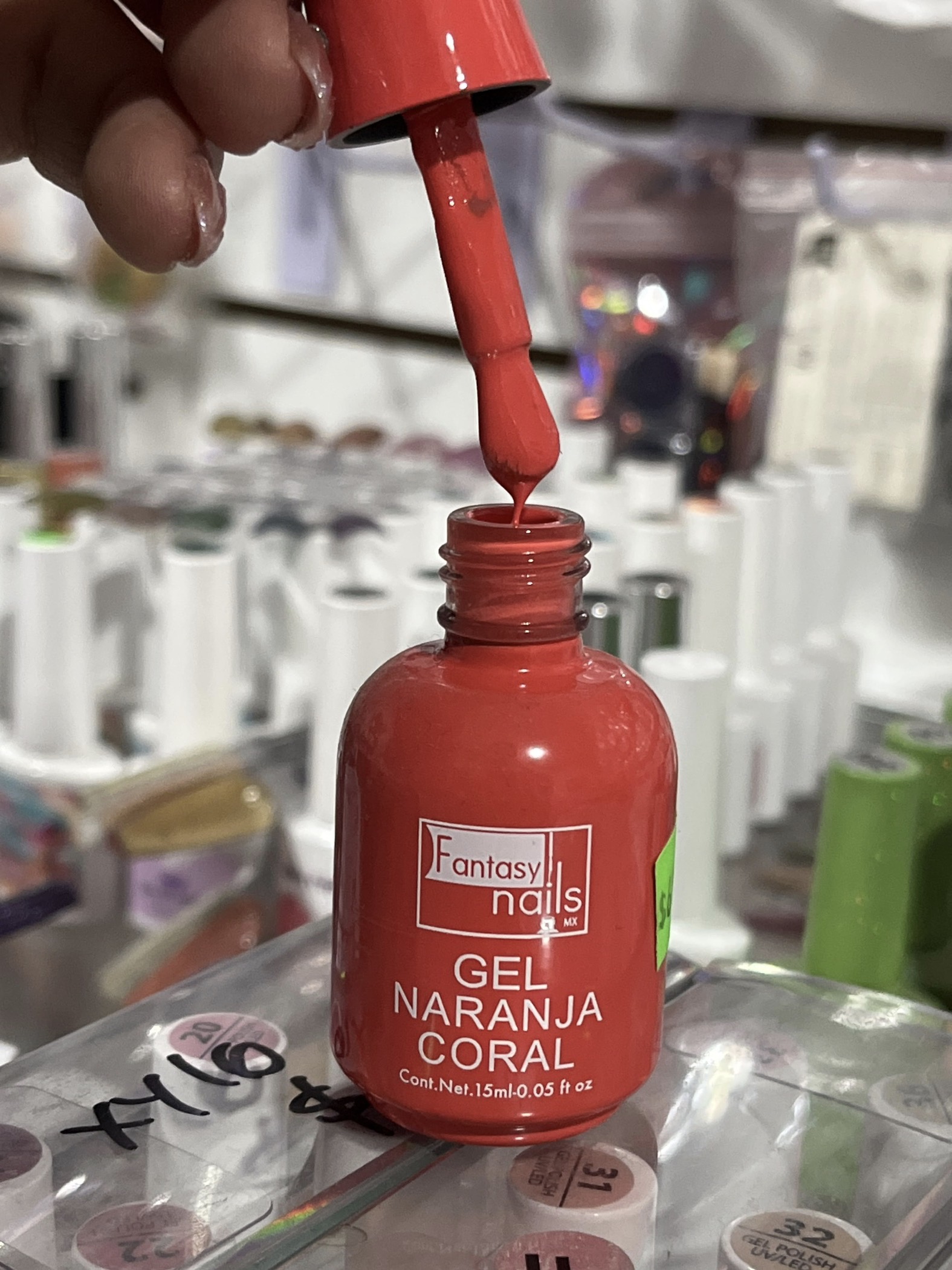 Gel naranja coral #79