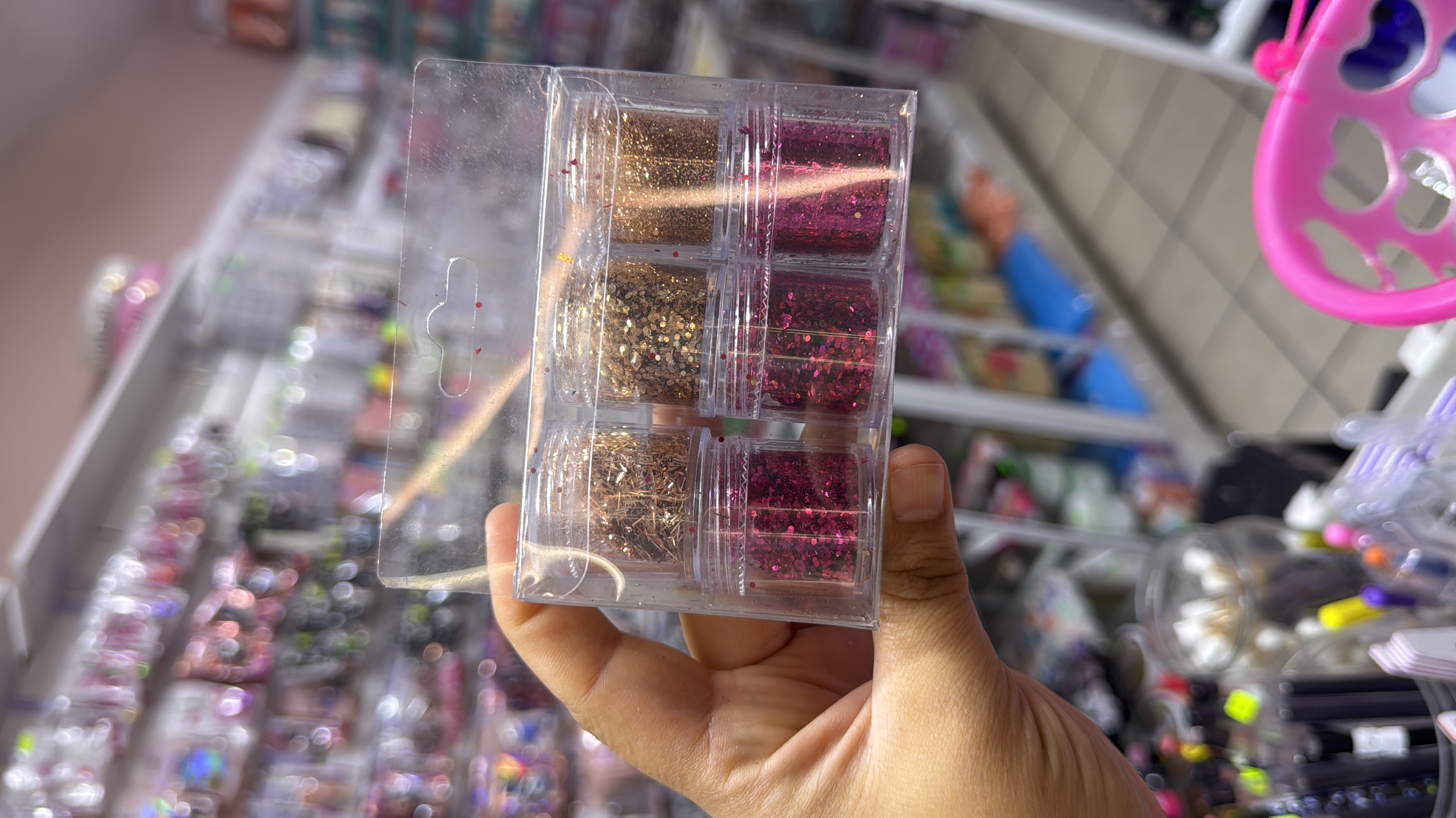 Glitter Rose Gold (i)