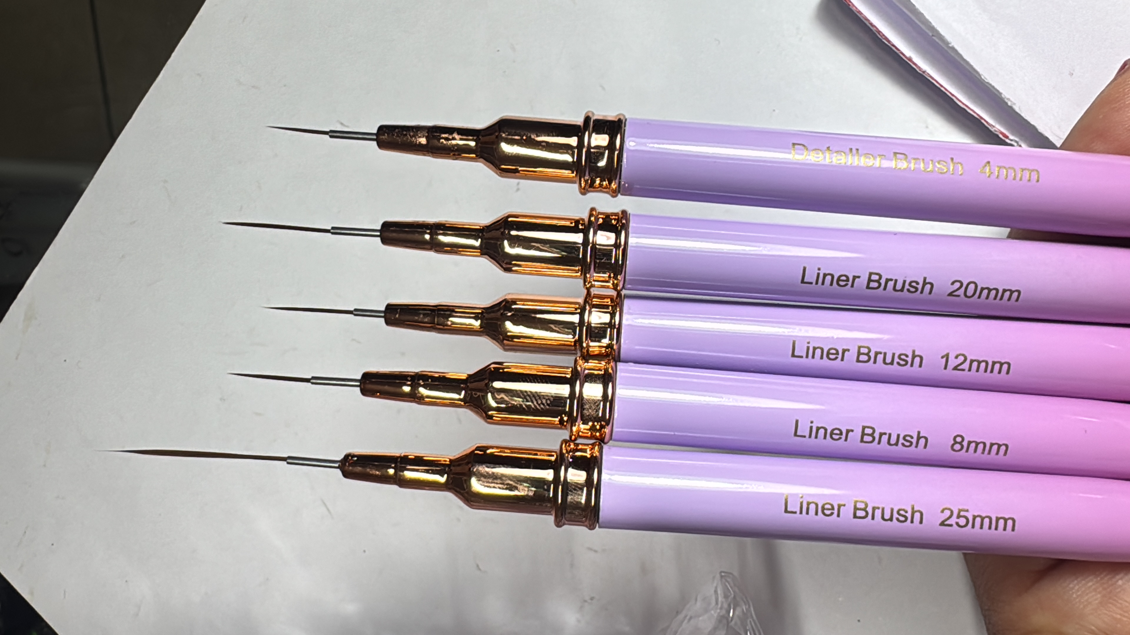 Set de 5 pinceles liner (7)
