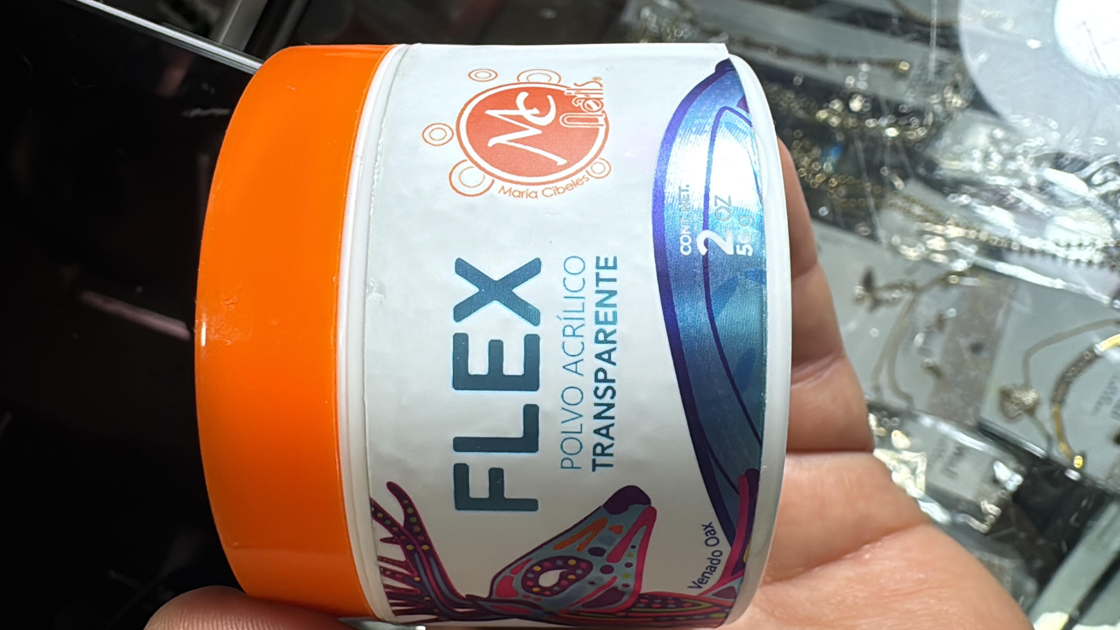 Acrílico Transparente Flex 2oz