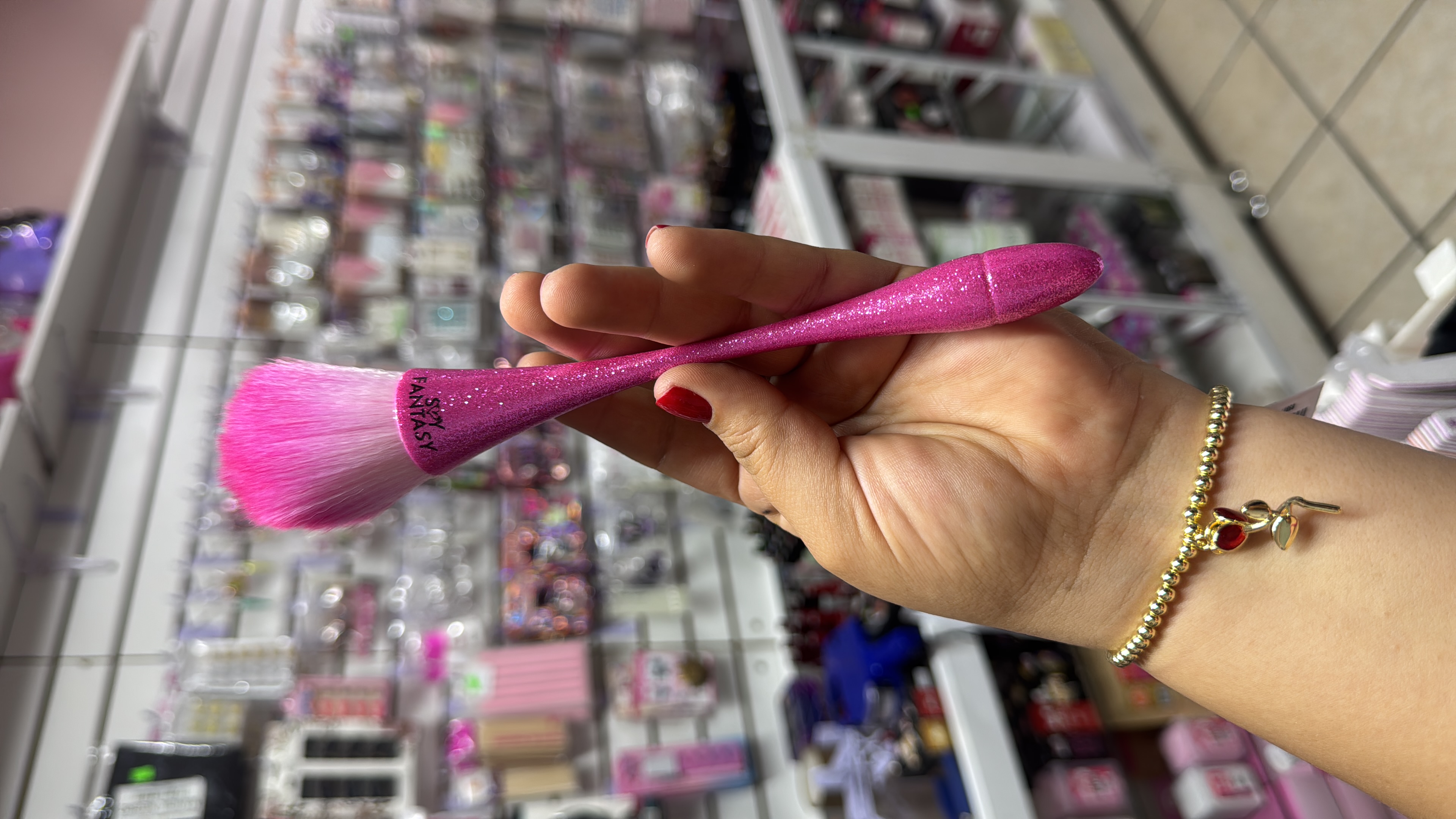 Bledo Fucsia Glitter