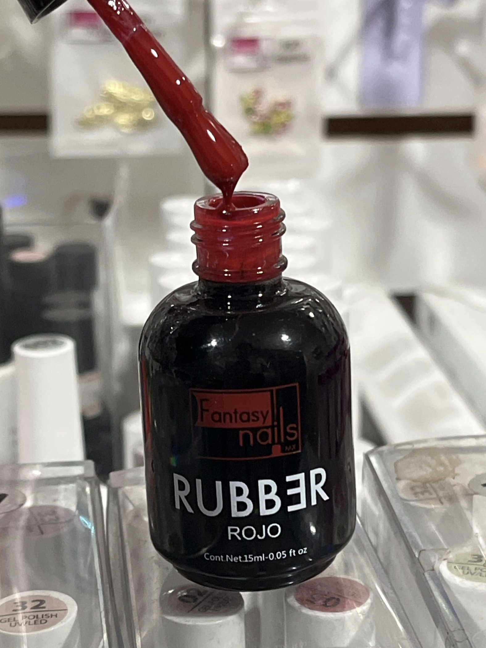 AGOTADO Rubber rojo #34