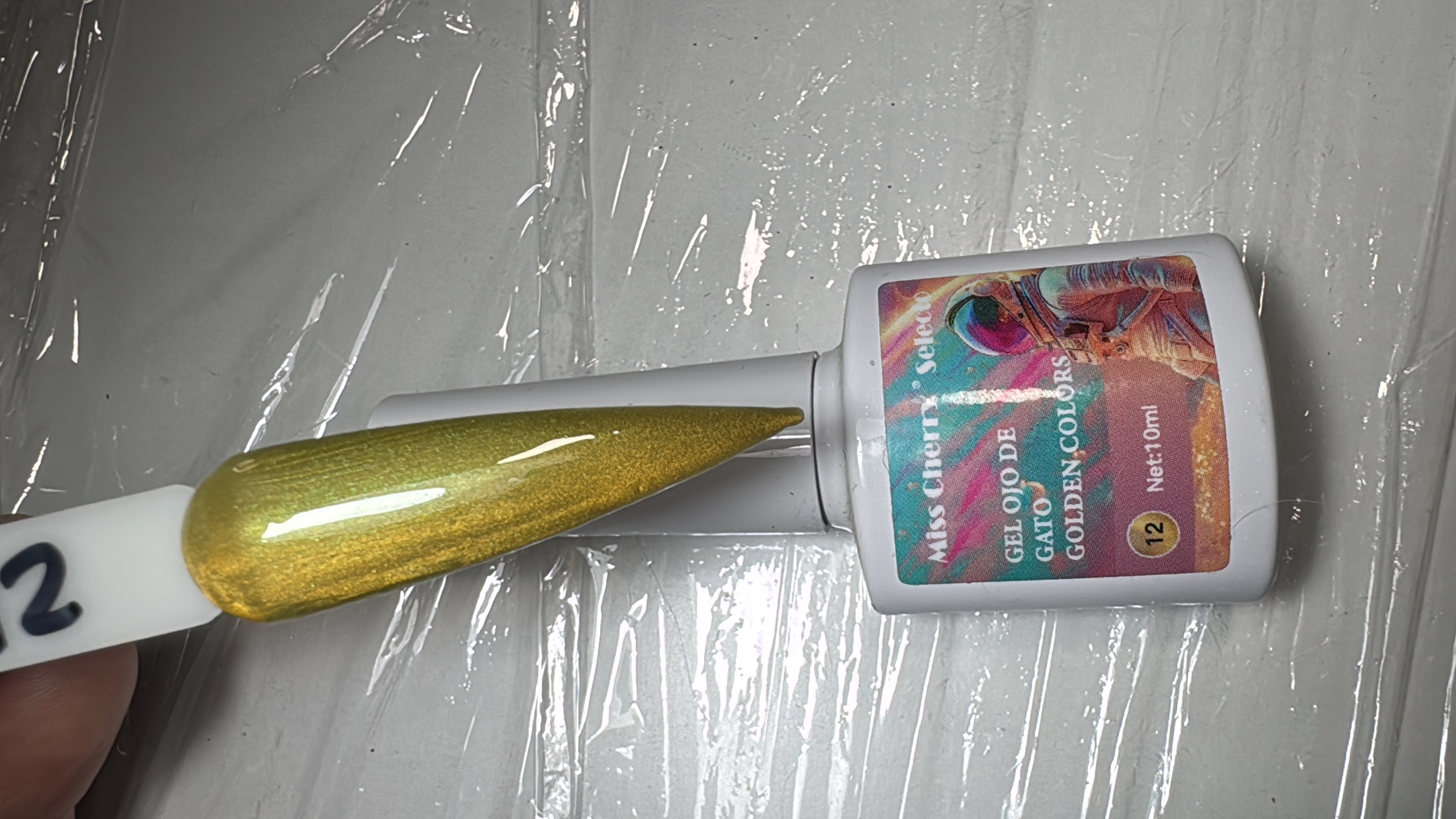 Gel Ojo de Gato Golden Colors #12