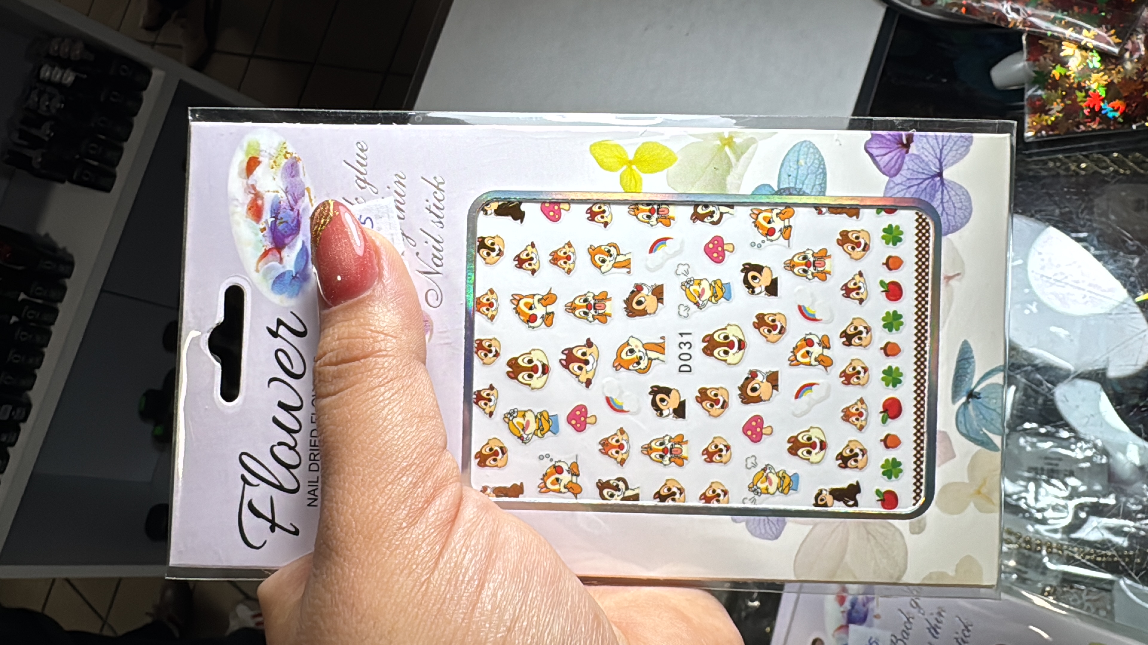 Sticker Ardillas D031