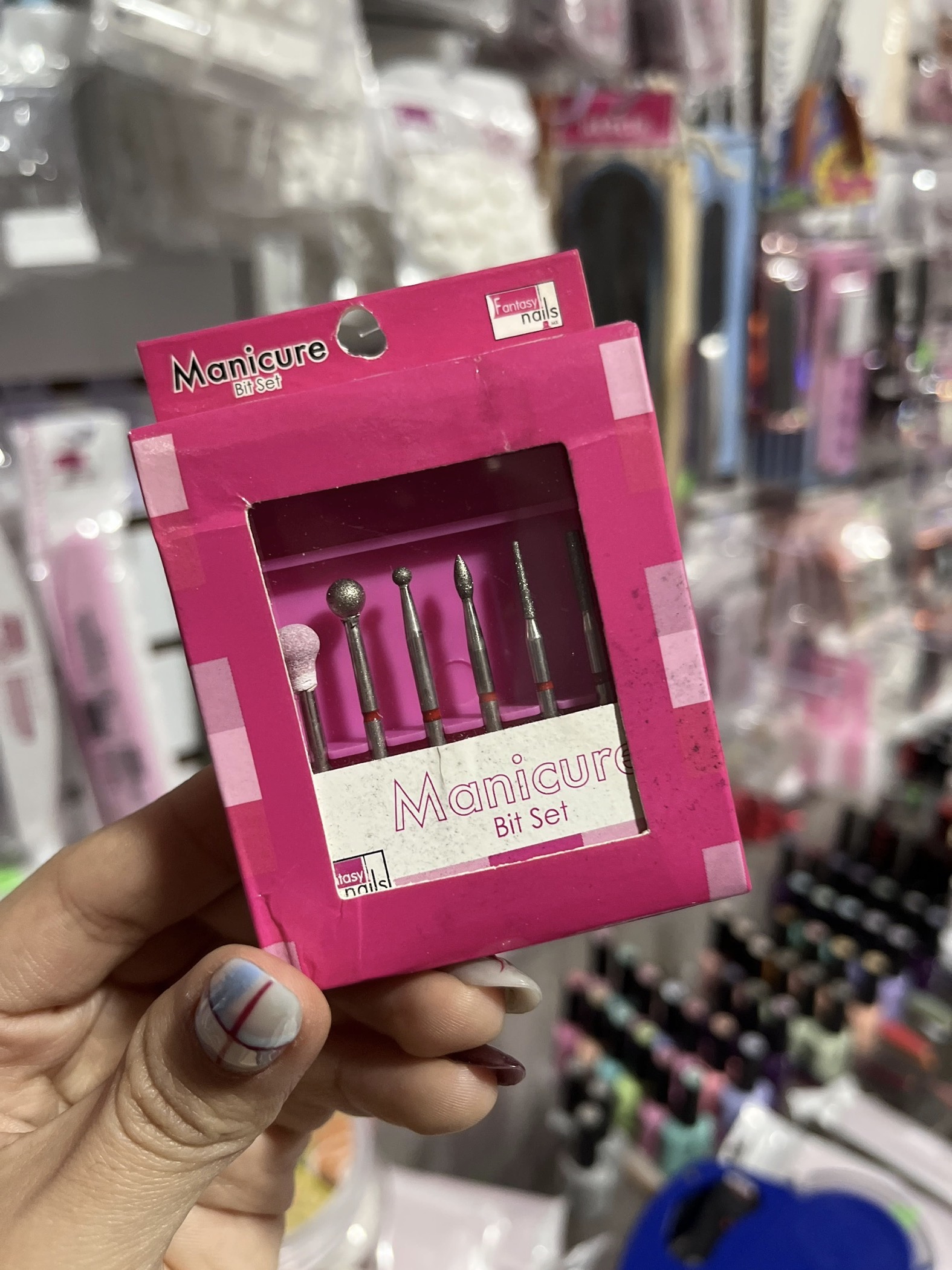 AGOTADO Manicura bit set