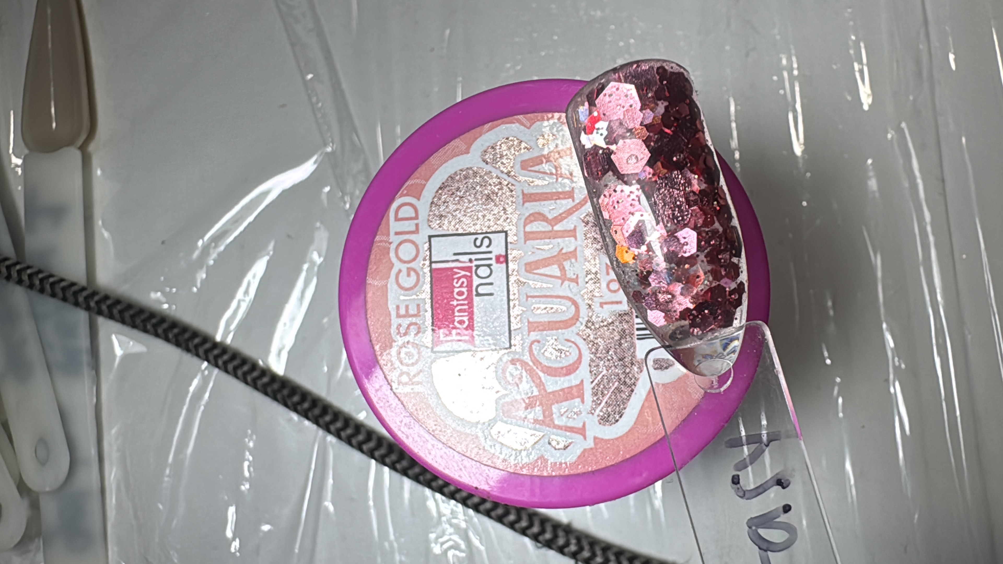 Acrílico Acuaria Rose Gold 1 oz