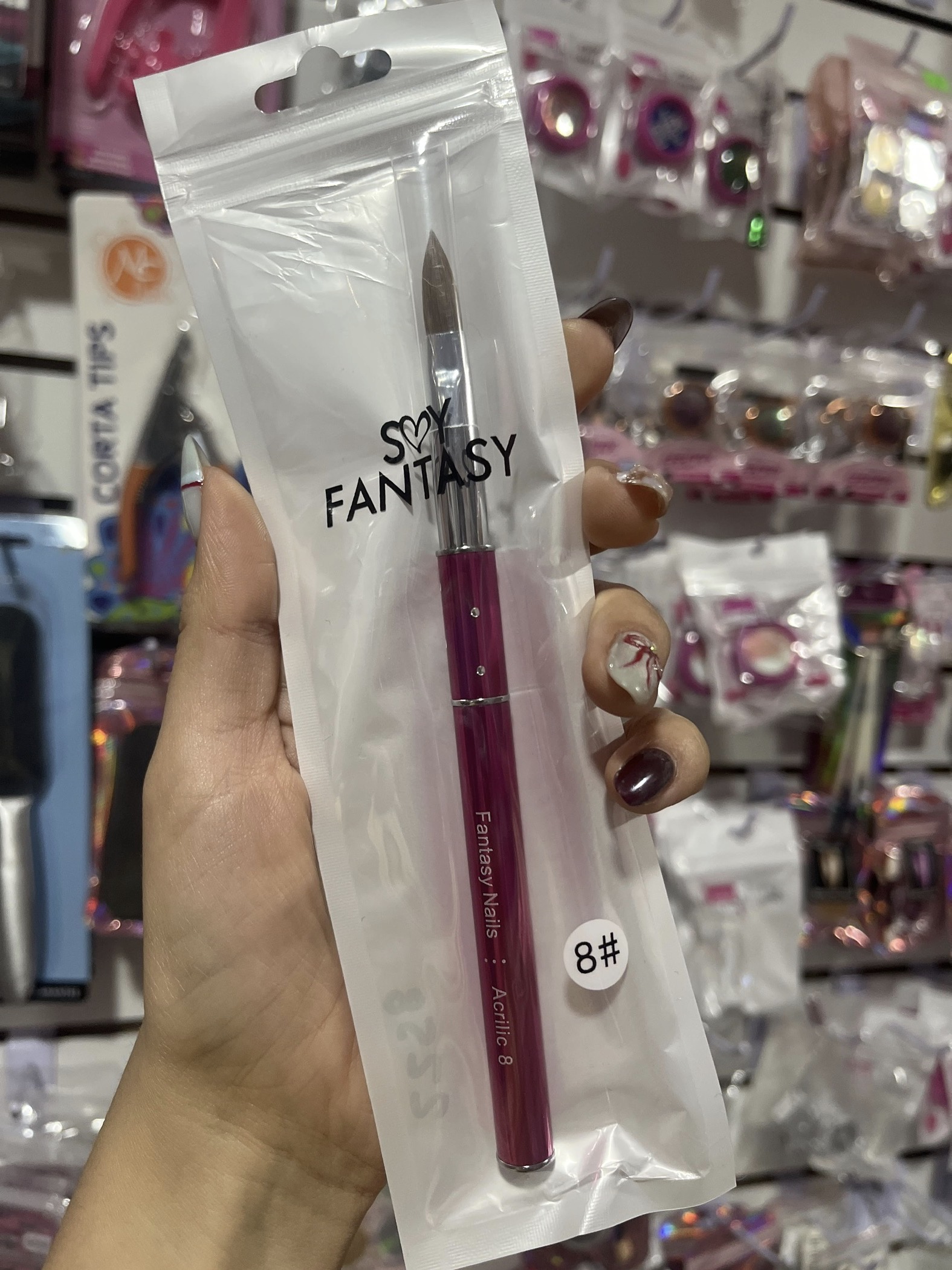 AGOTADO Pincel para acrílico #8