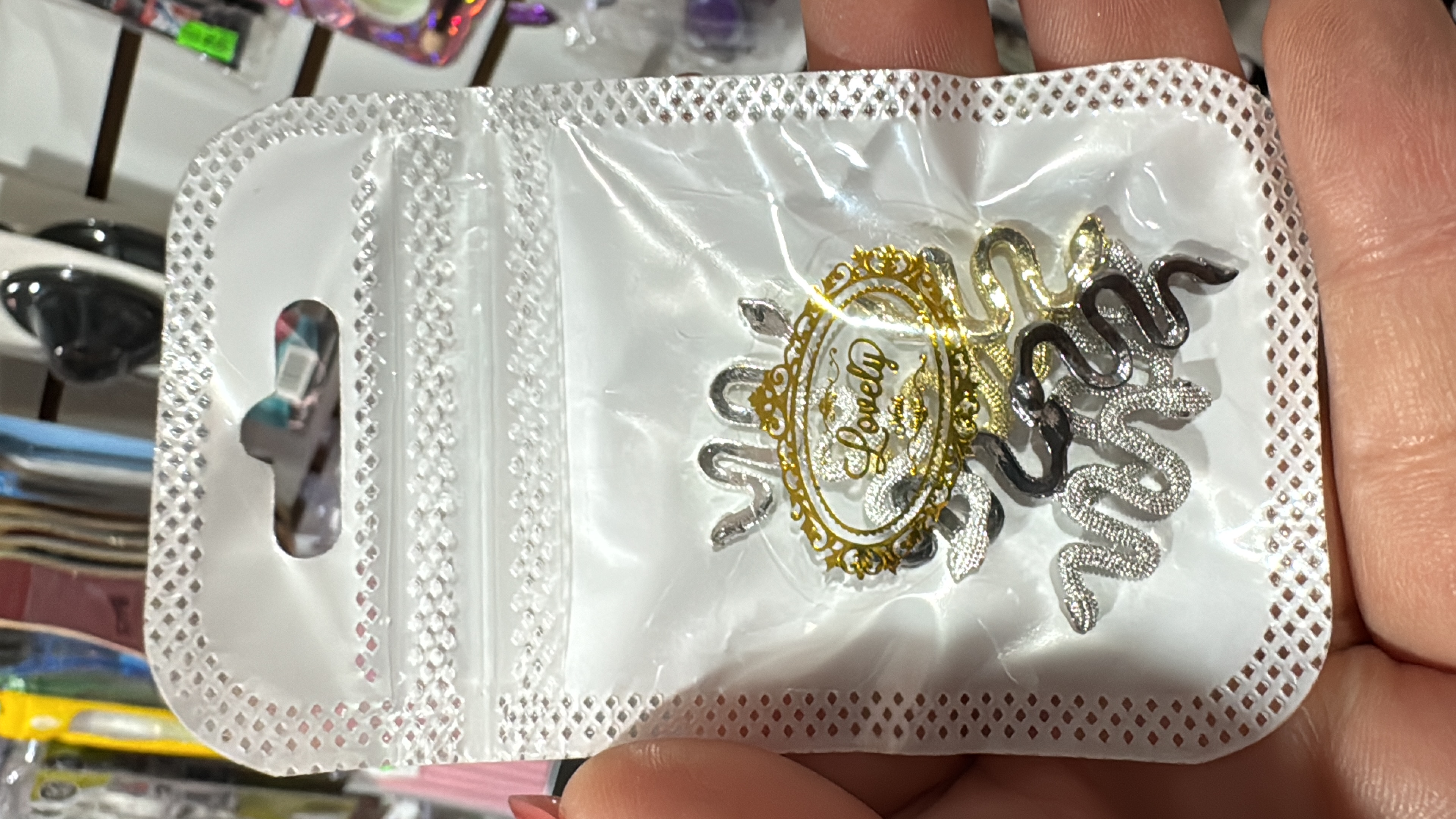 Paquete de dije serpiente