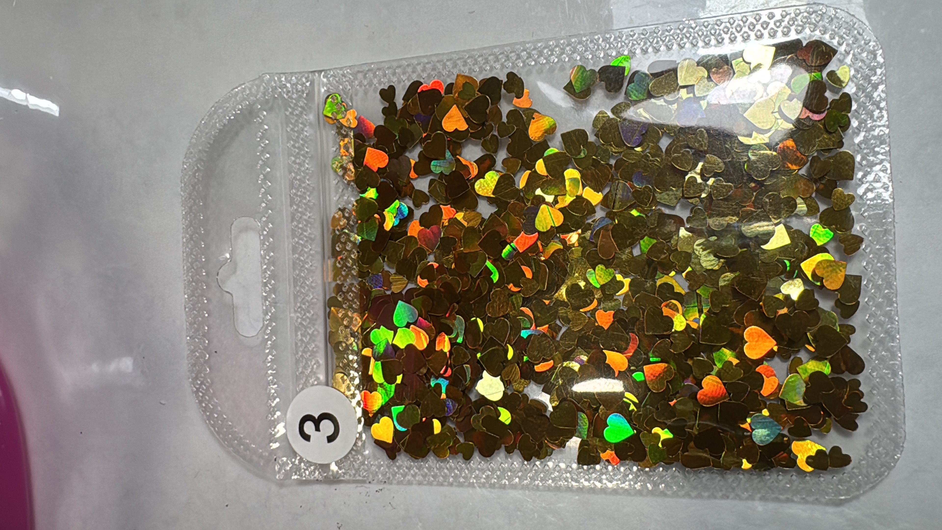 Acetato Corazón Dorado AB