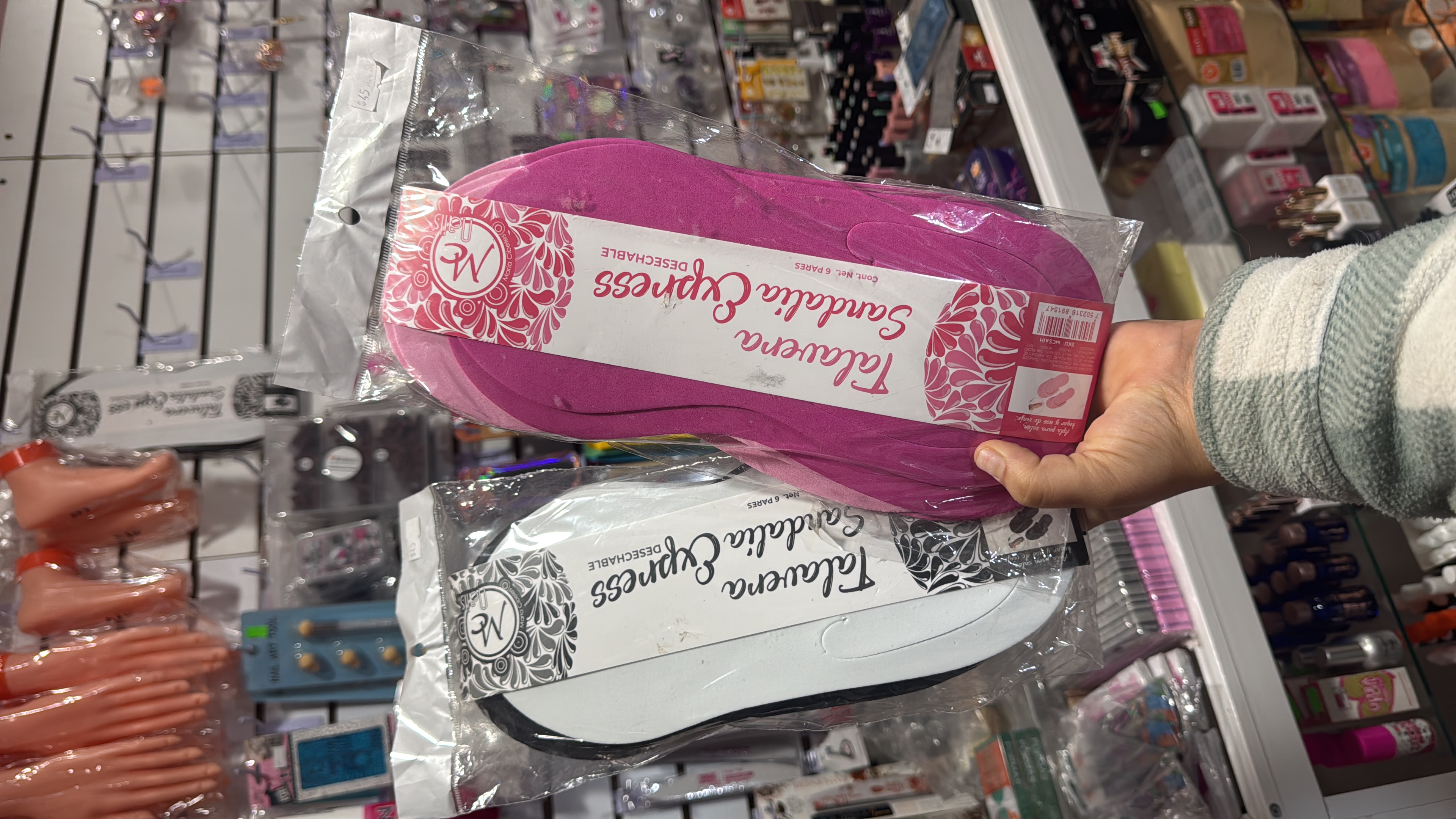 Sandalia Express Desechable Talavera 6 pares